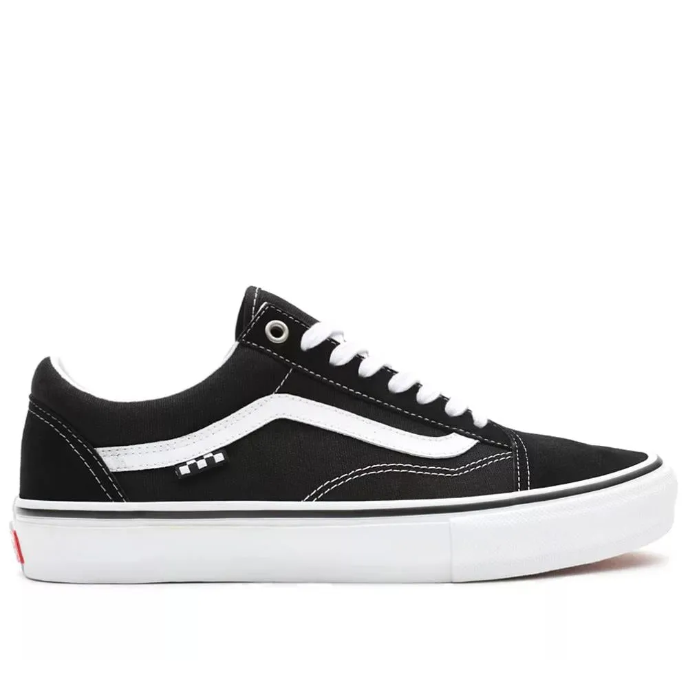 Vans Skate Old Skool Pro - Black/White Impact   Resistant