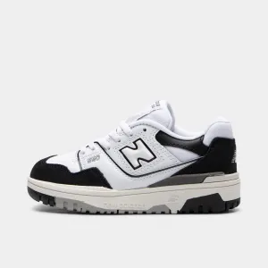 New Balance Childrens' PSB550CA White / Black Ventilated Insole Design