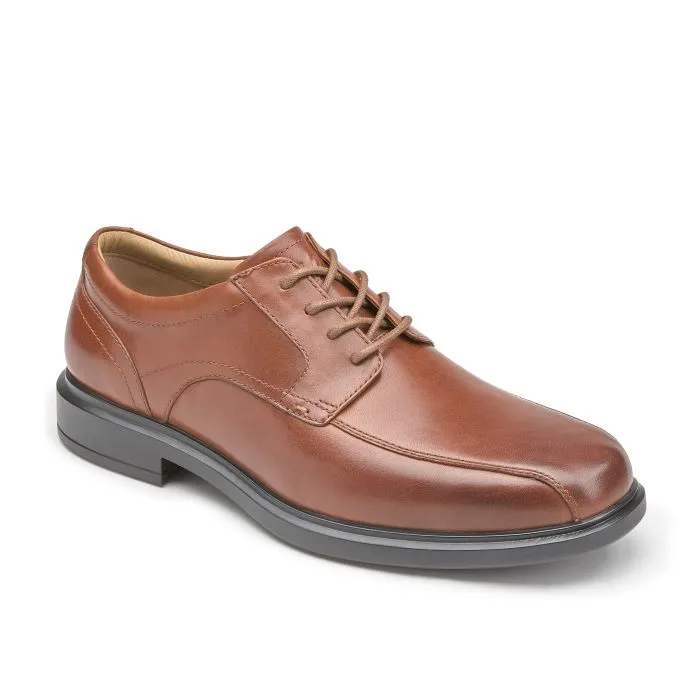Classic Edge Busy Commuter Mens Johnston & Murphy XC4 Stanton 2.0 Run-Off Lace-U in Tan