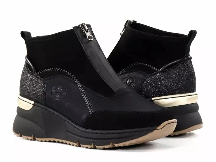 Pure Black Mesh Upper N6361