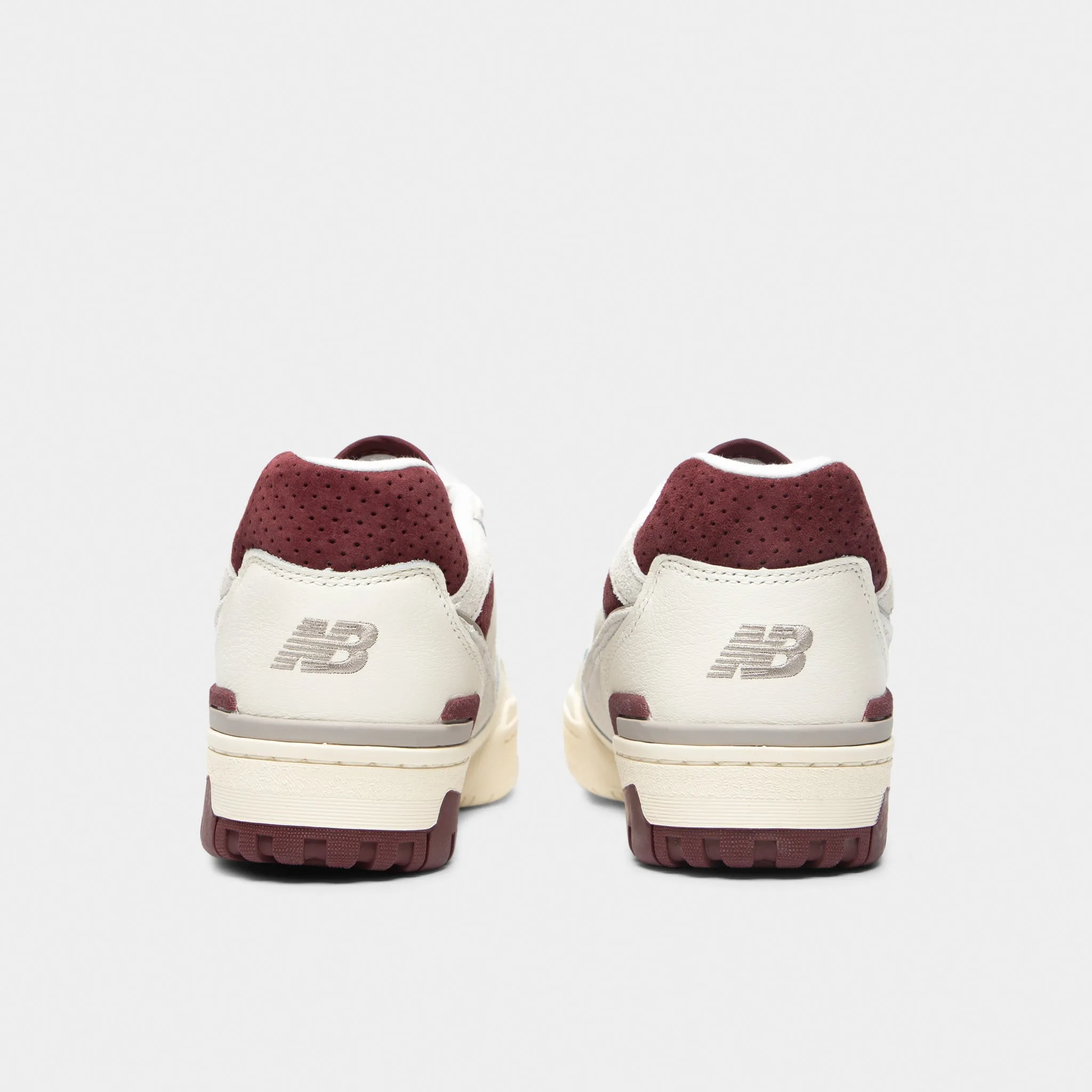 New Balance 550 Sea Salt / Classic Crimson Performance Driven