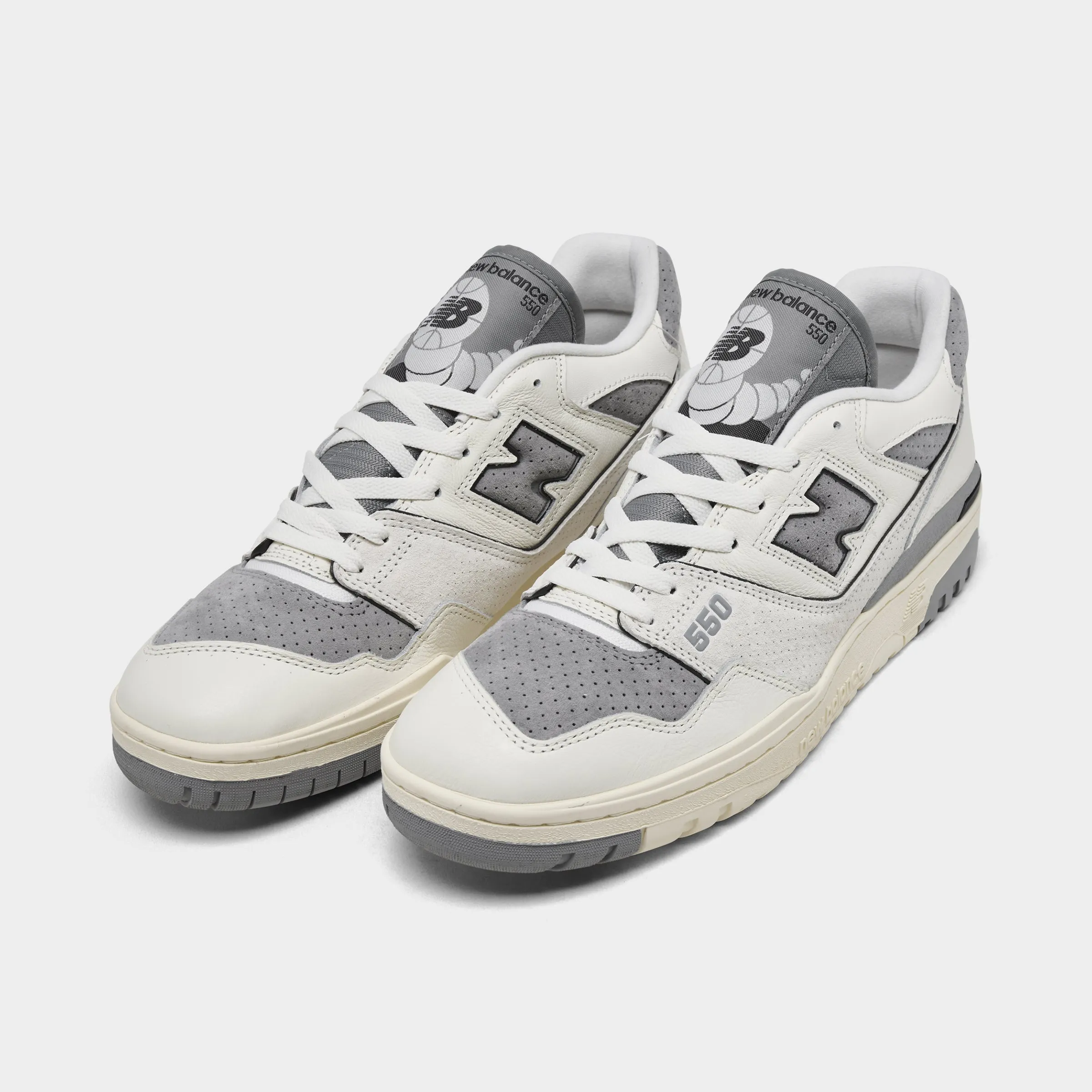 Micro Groove Outsole New Balance 550 Sea Salt / Slate Grey