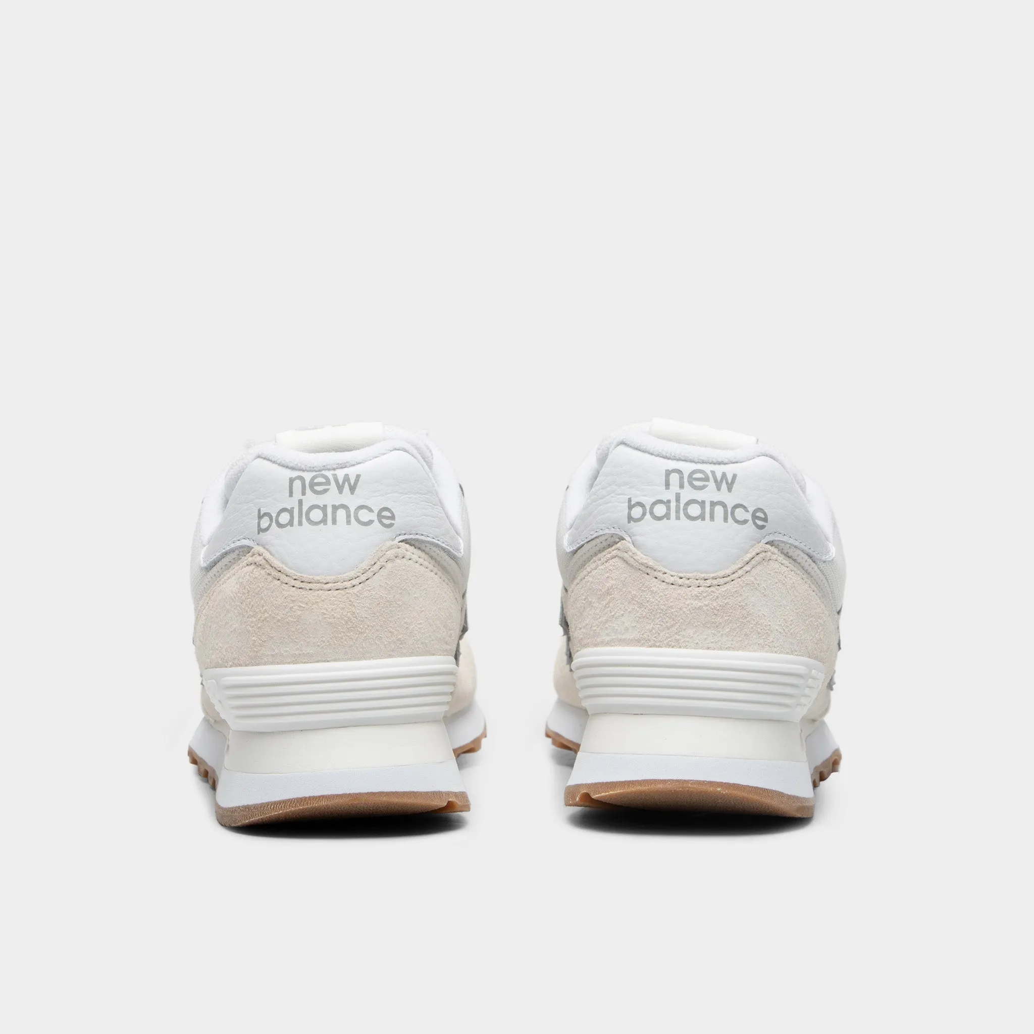 New Balance 574 Sea Salt / White - Concrete Lightweight Feel