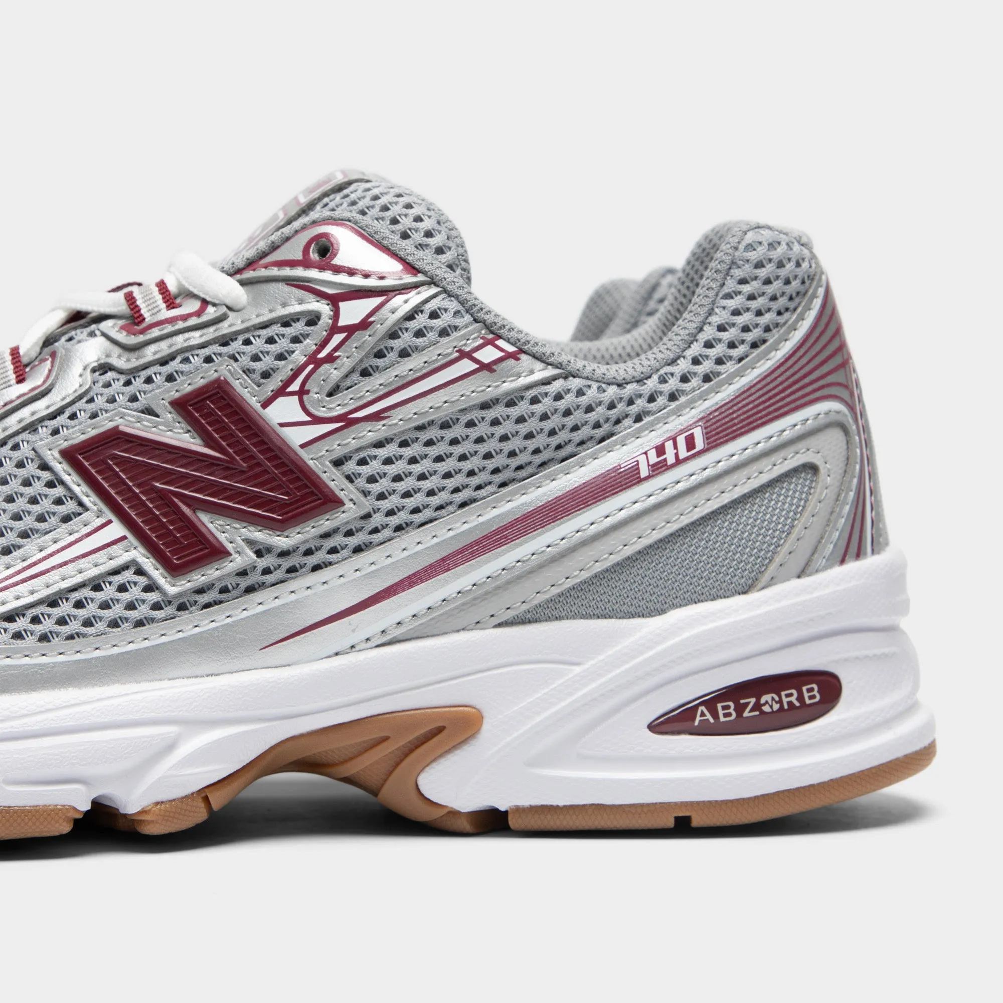 weekday runner shoes promote healthy running New Balance 740 Monarch Burgundy / Slate Grey