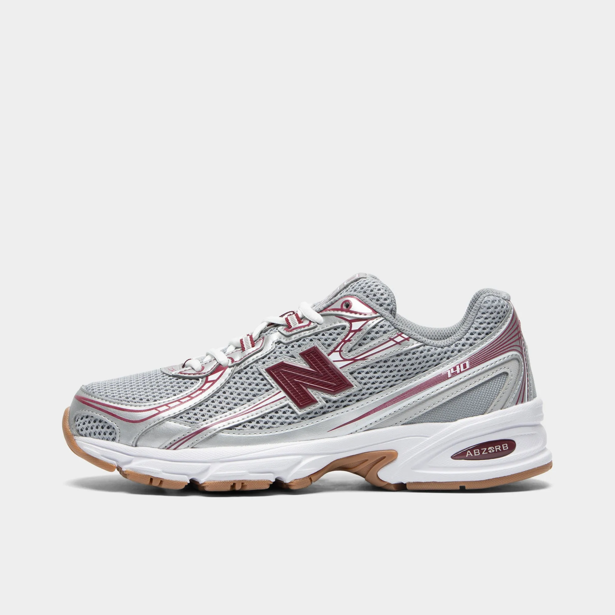 breathable - lining - breathability shoes New Balance 740 Monarch Burgundy / Slate Grey
