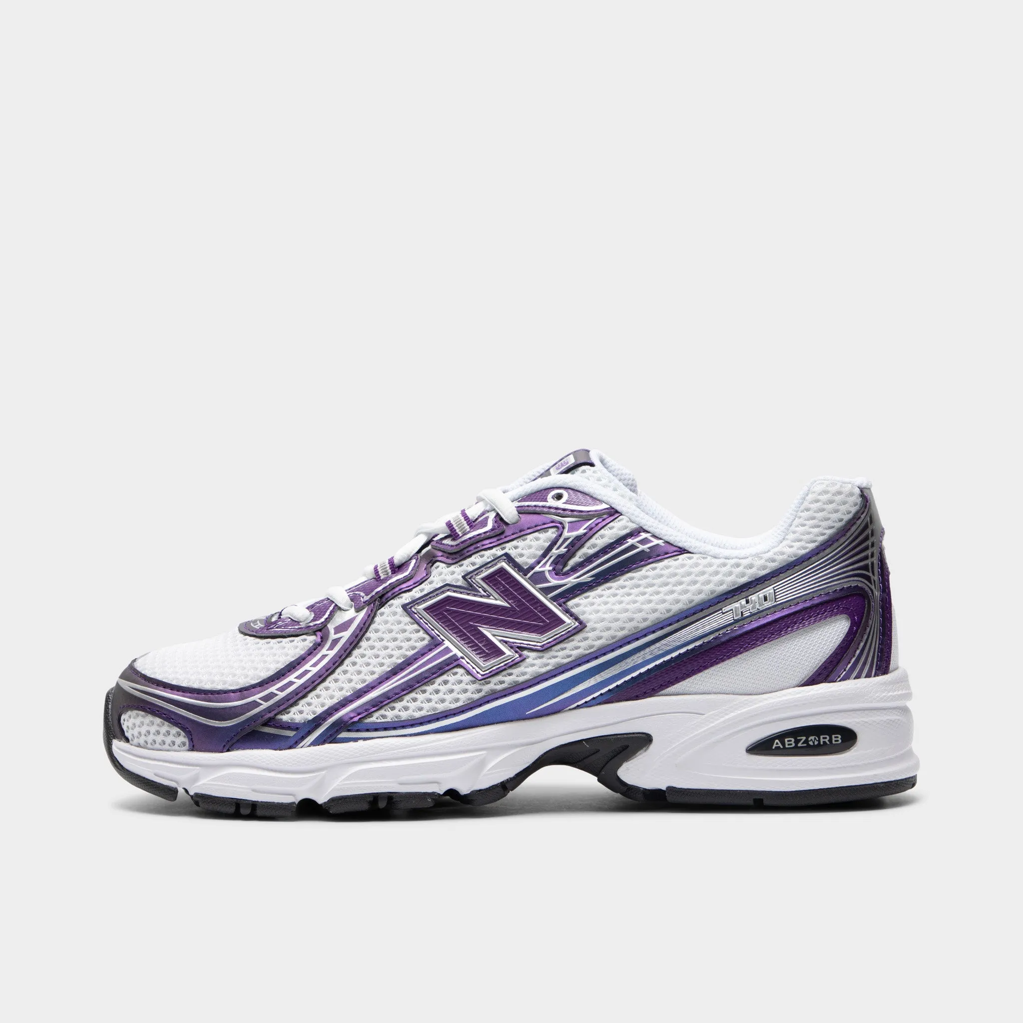 padded - lining shoes New Balance 740 White / Concord Grape