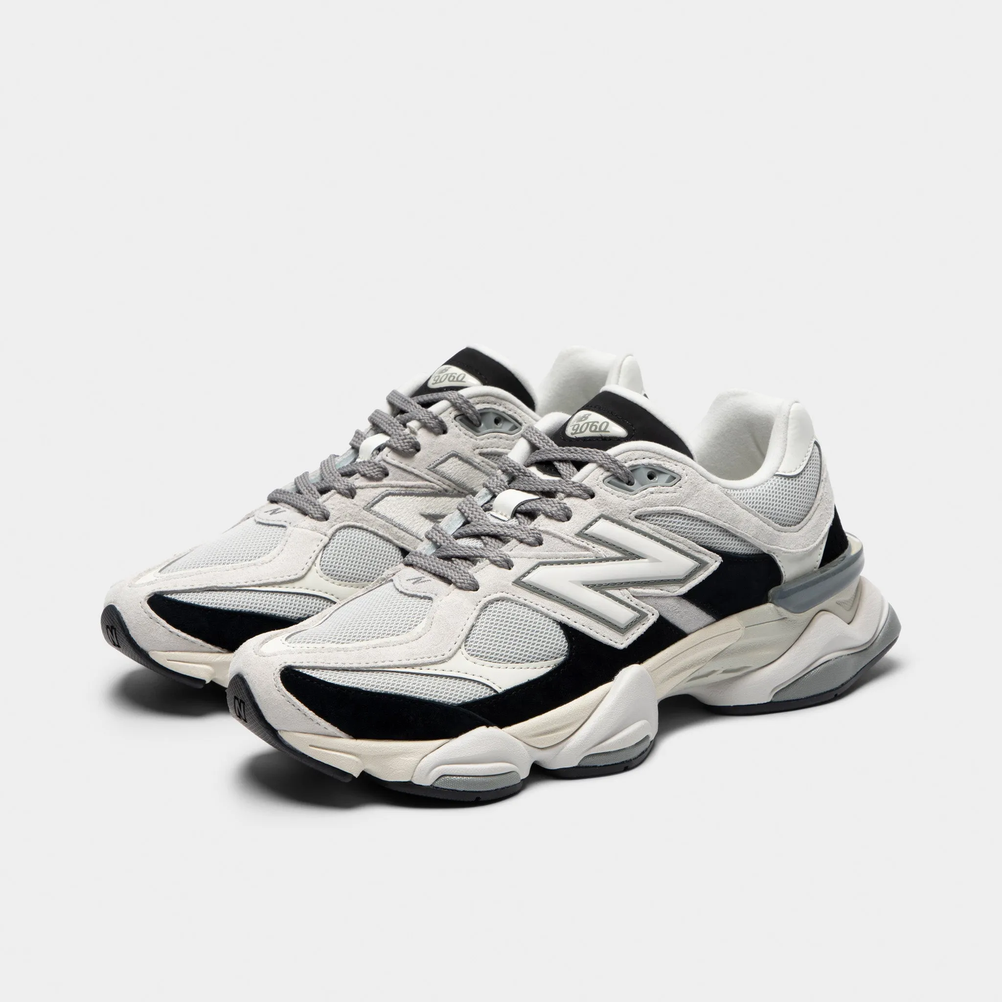 New Balance 9060 Black / Reflection running in sunny weather shoes