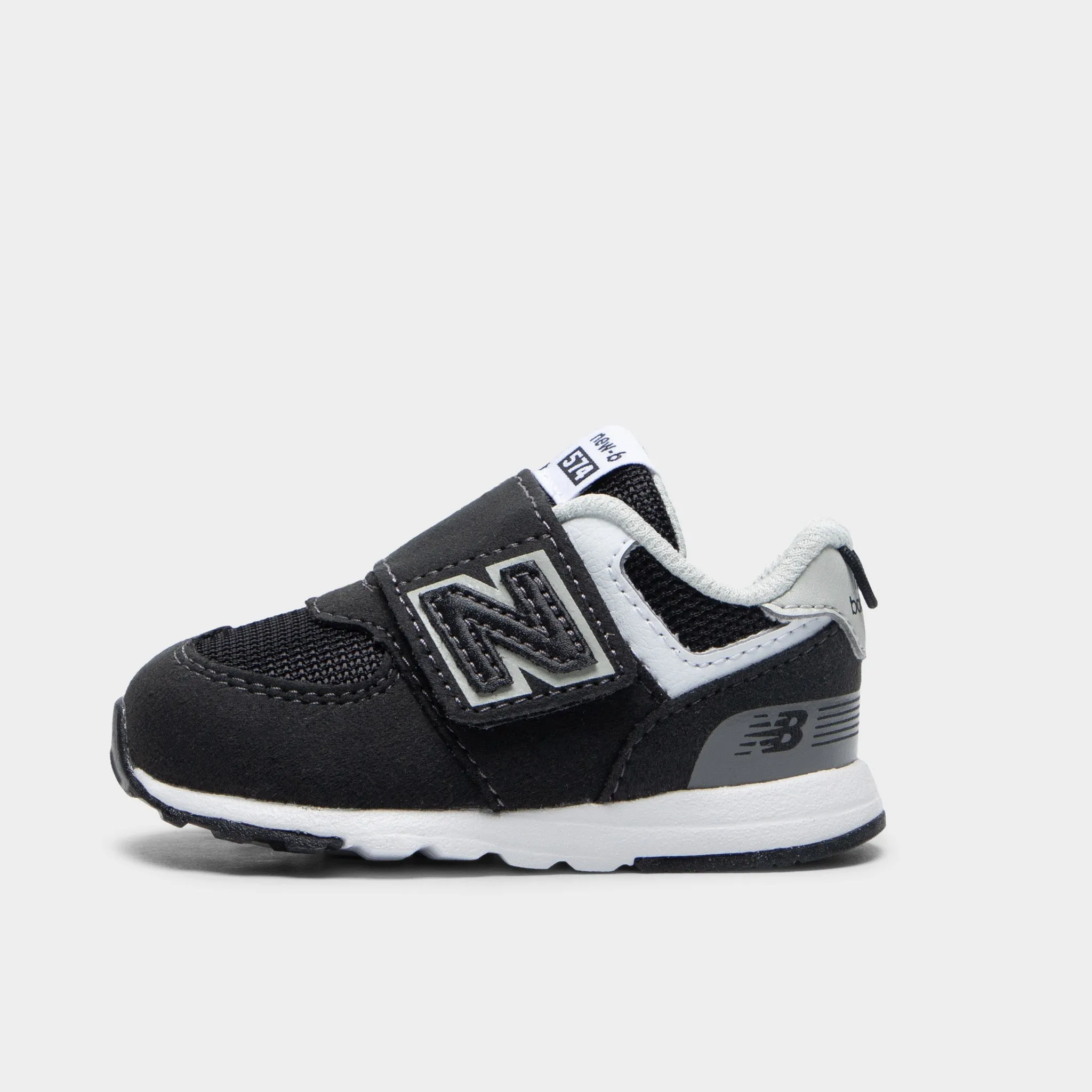 logo - printed shoes New Balance Infants' 574 Black / White
