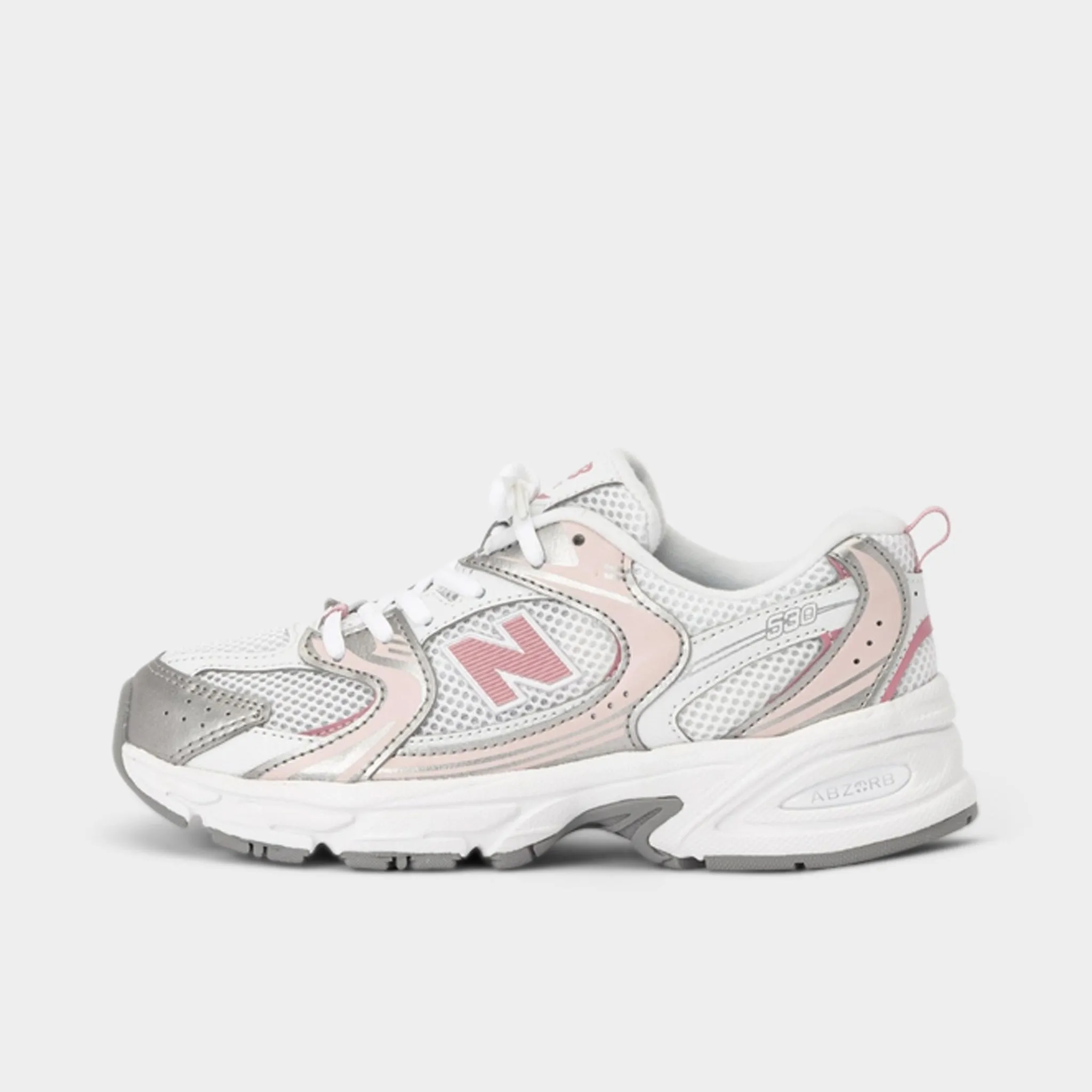 competitive running shoes New Balance Juniors' 530 Reflection / Pink Taffy