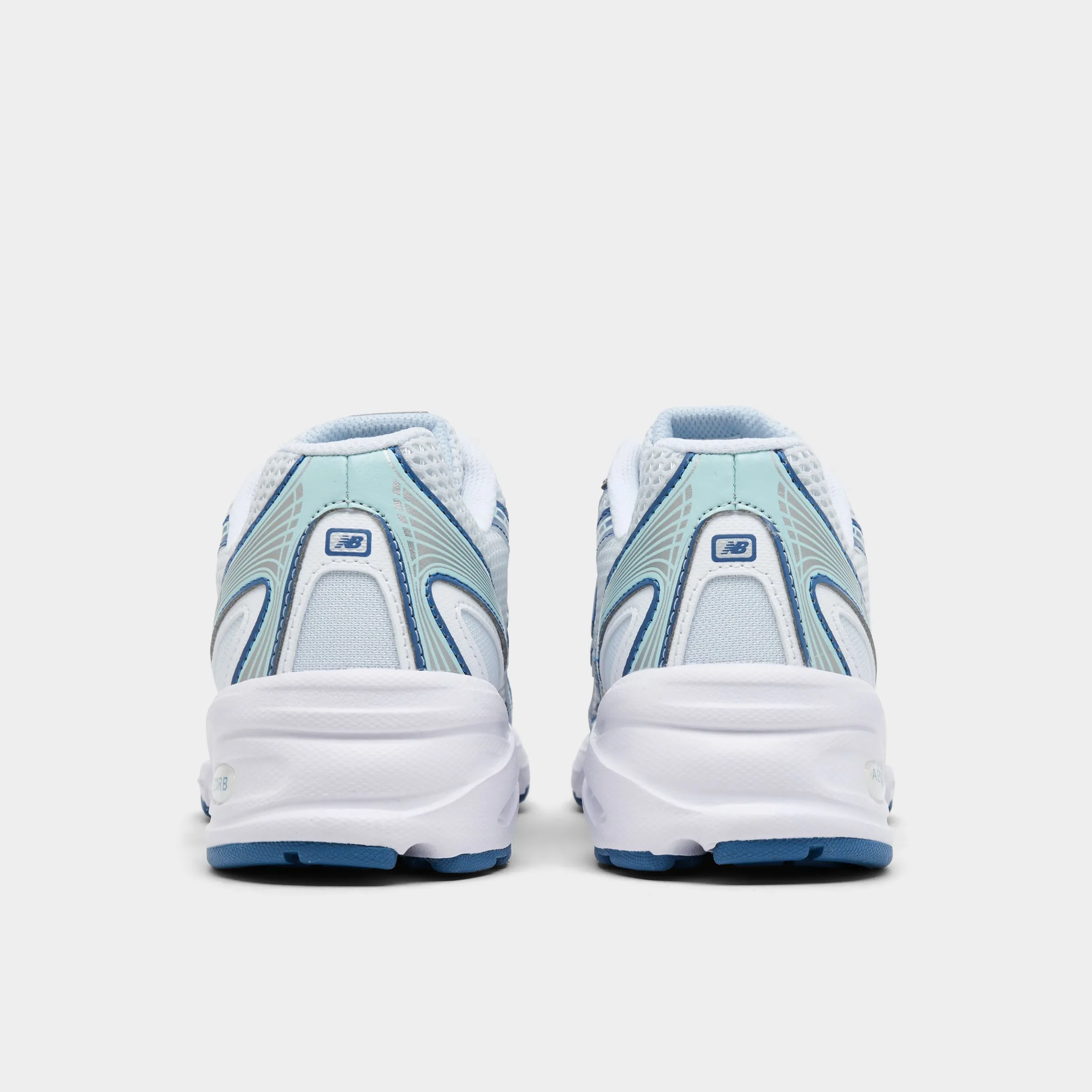 New Balance Juniors' 740 White / Blue Athletic Use Power Walk