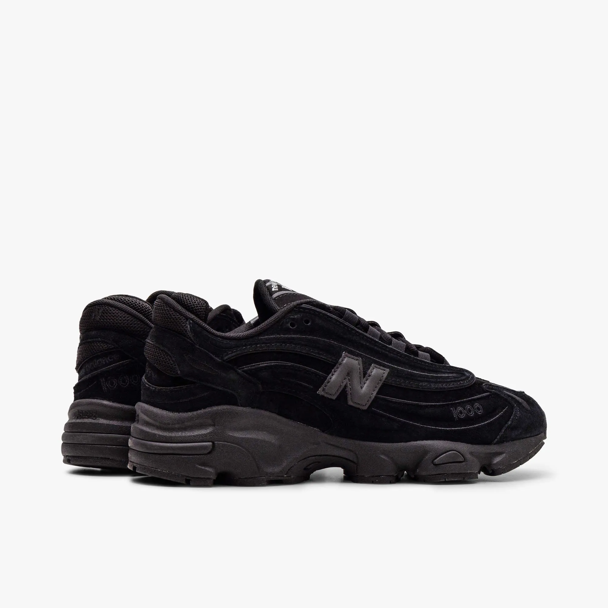 New Balance M1000 / Black / Black heavy - duty construction shoes well made
