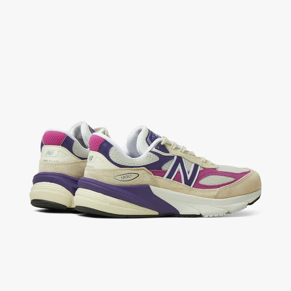 tennis - compatible shoes New Balance MADE in USA U990TD6 Purple / Angora