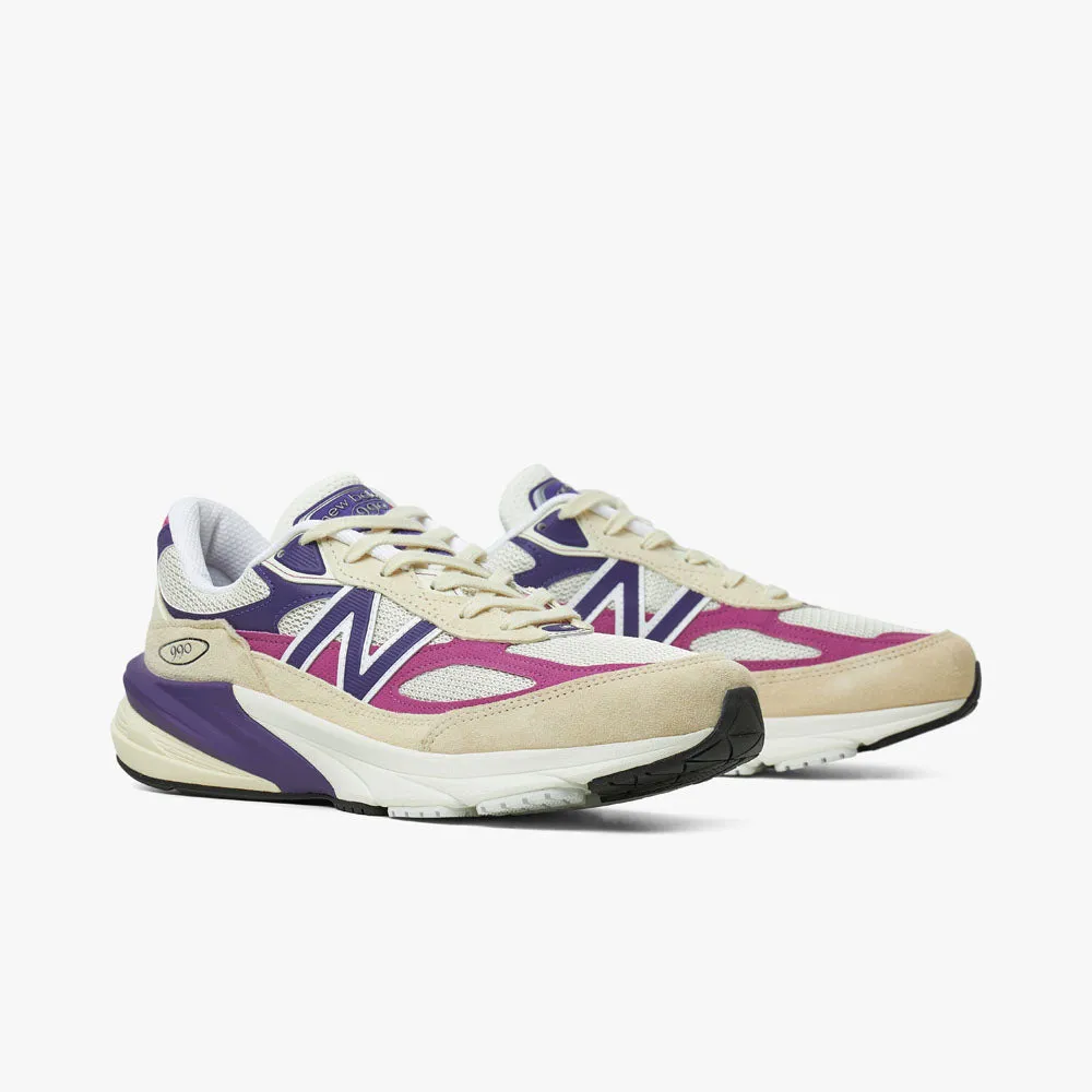 wide widths Impact Control New Balance MADE in USA U990TD6 Purple / Angora
