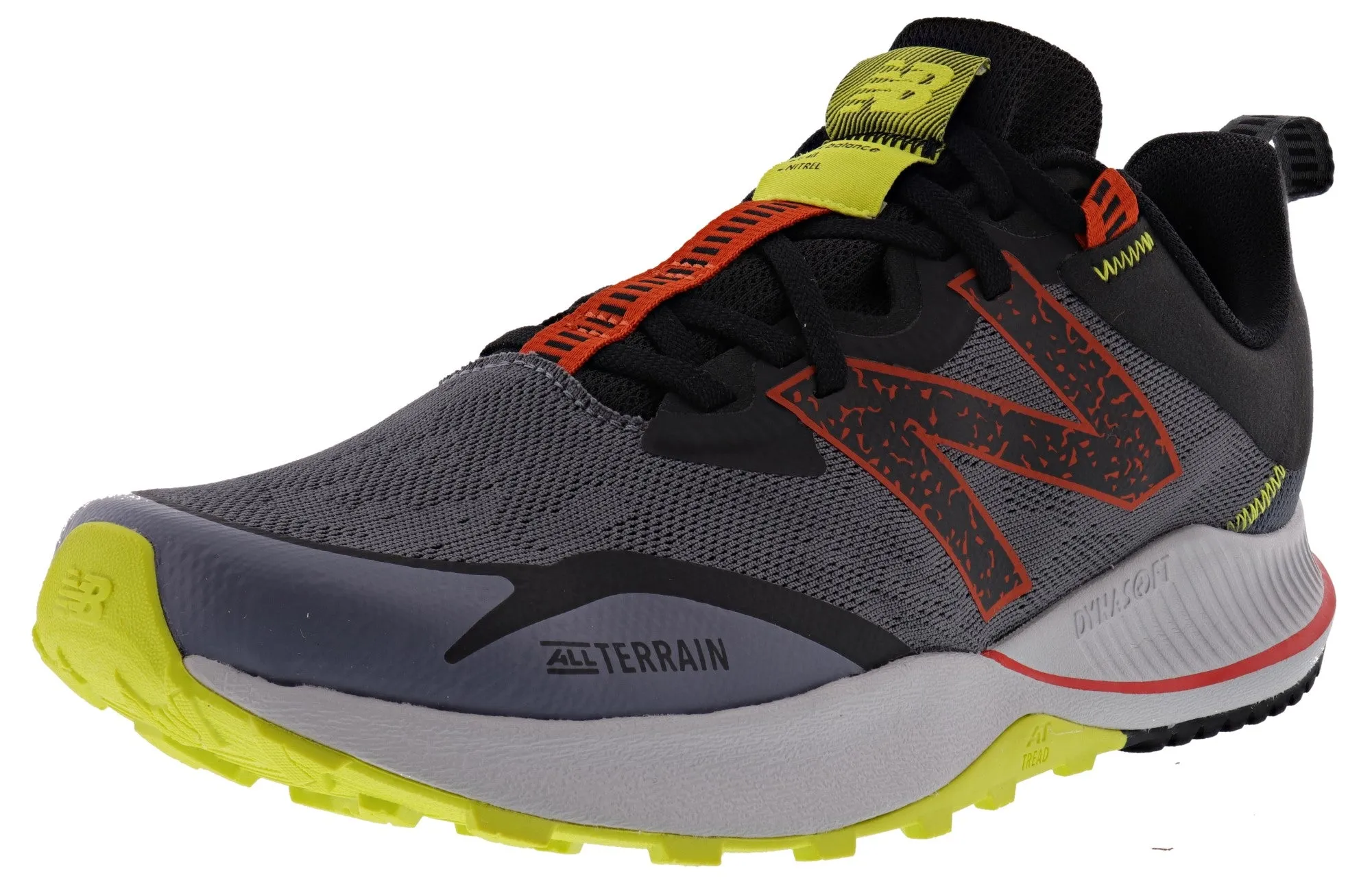 New Balance Men's Dynasoft Nitrel V4 Lightweight Wide Width 4E Trail Running Shoes daytime - running appeal narrow - fit choice