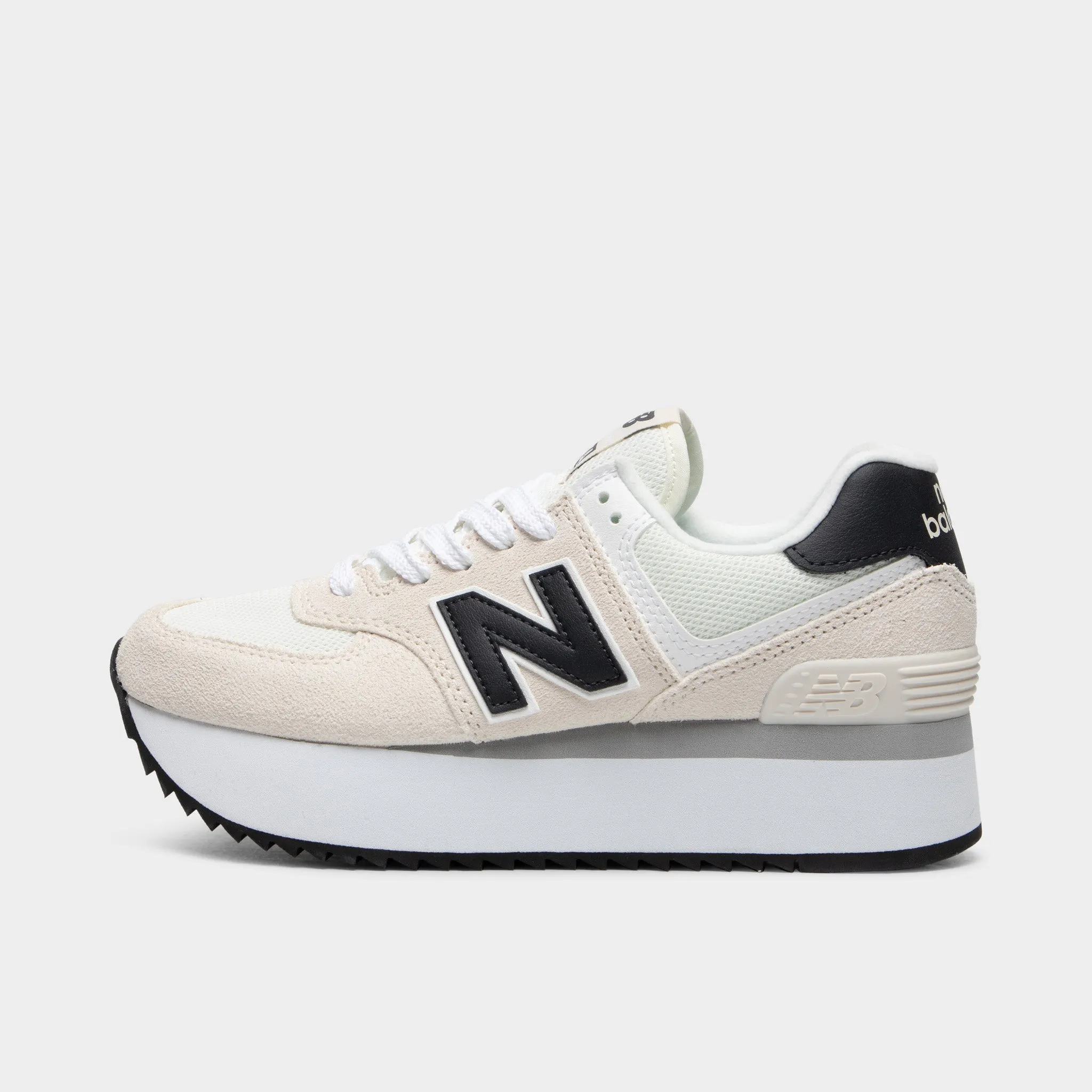ocean - themed running shoes New Balance Women's 574  Linen / Sea Salt - Phantom