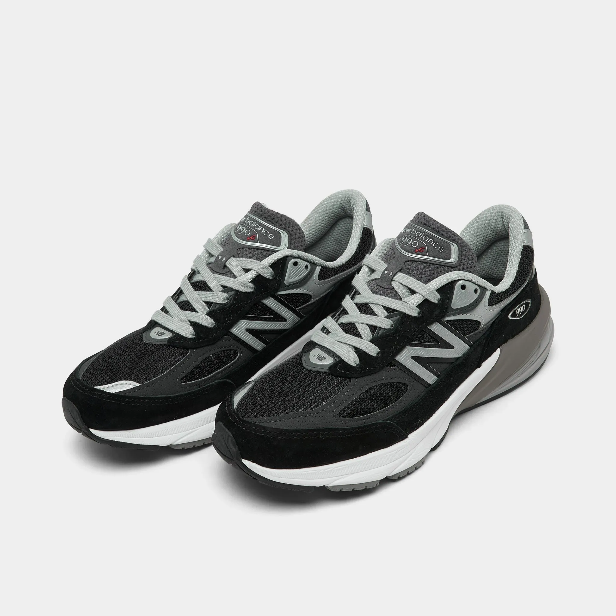 New Balance Women's MADE in USA W990BK6 / Black leather insole shoes hill running shoes