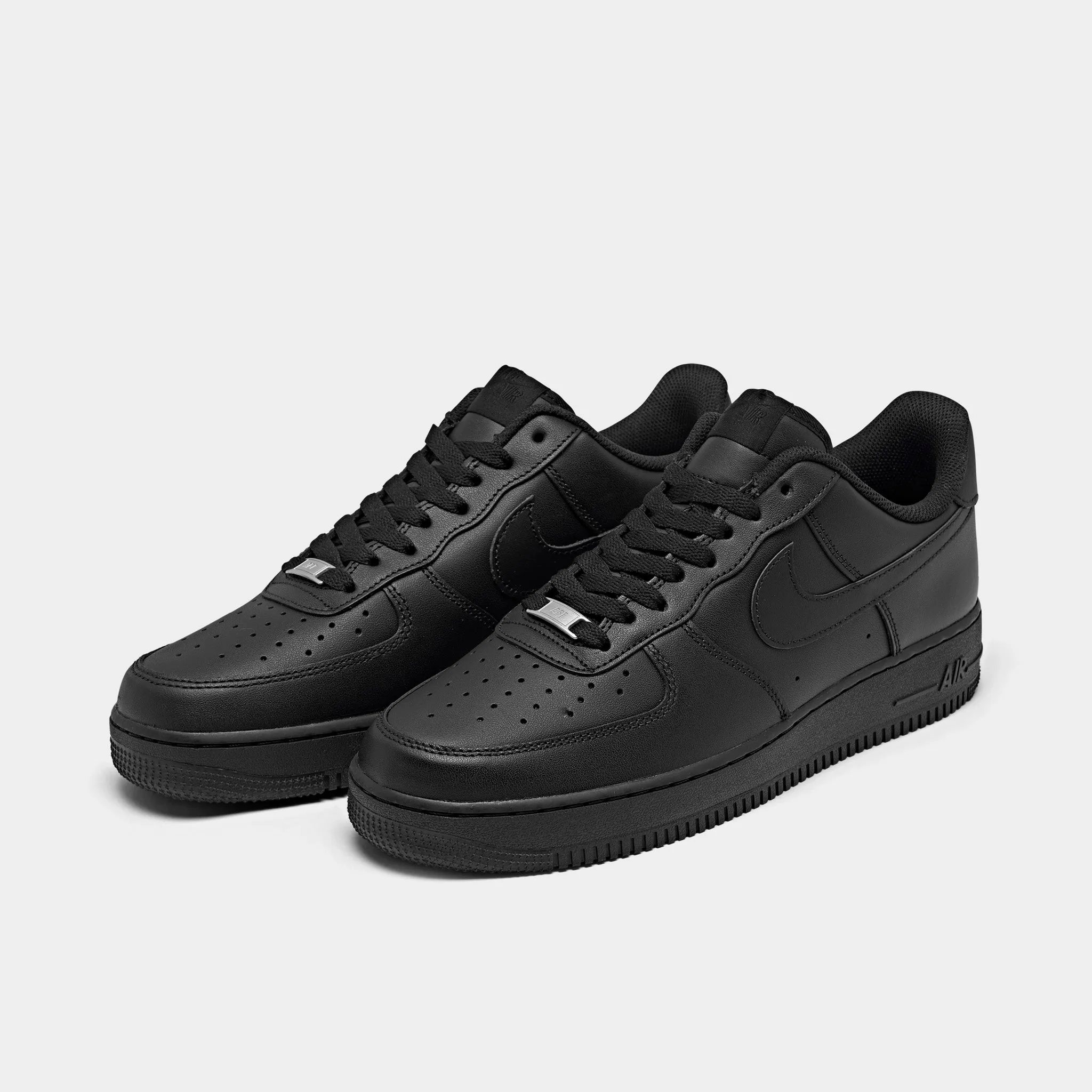 Nike Air Force 1 '07 Black / Black Responsive Support Evasive Flex Notches