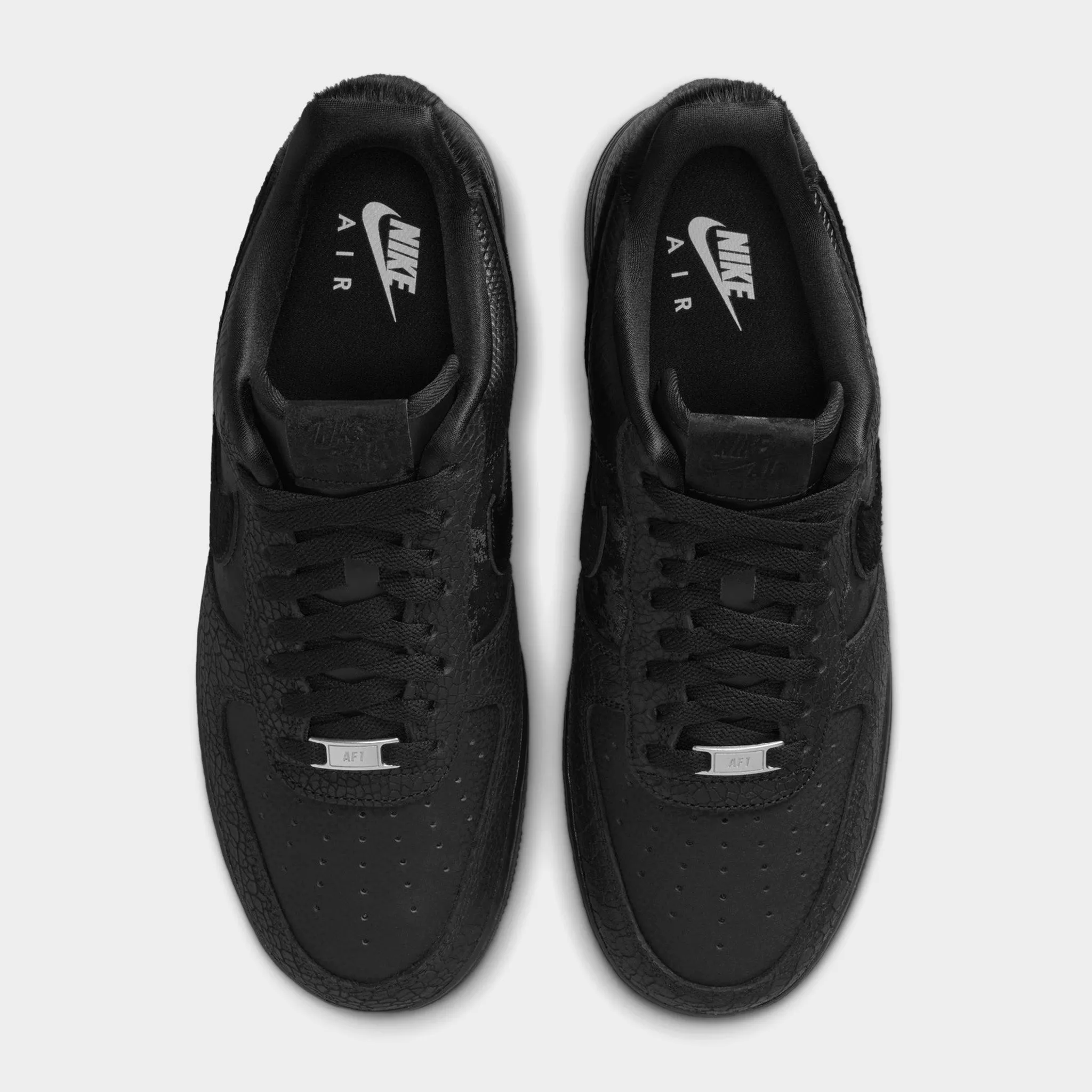 Adaptive Fit Technology Zipper Design Nike Air Force 1 '07 Lx Black / Black