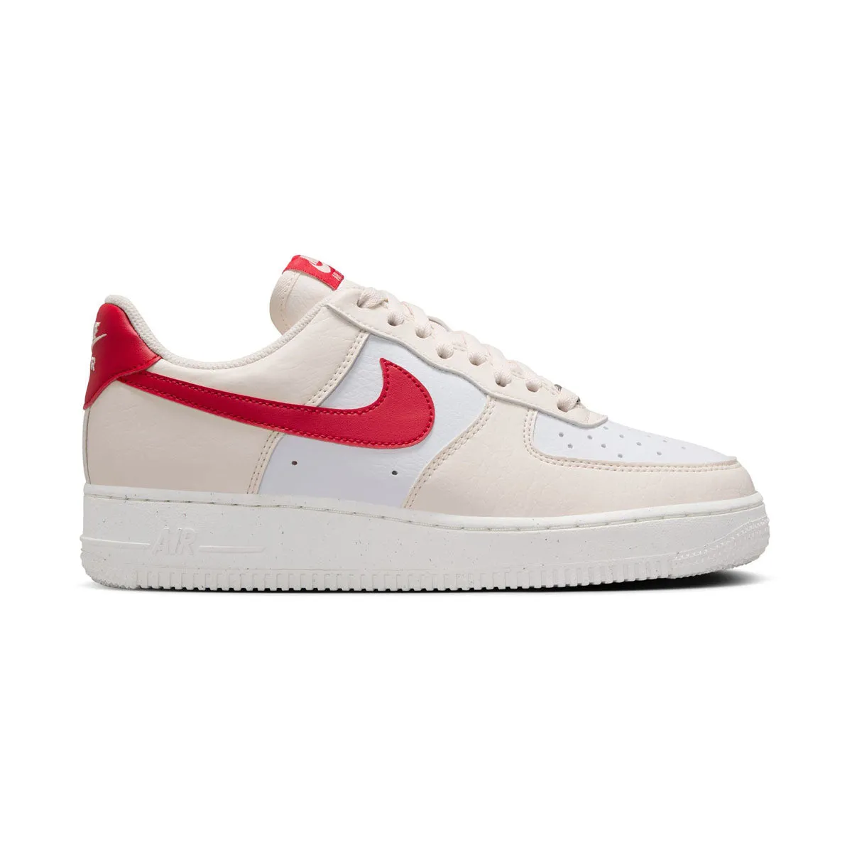 Neutral Ride Performance Fit Nike Air Force 1 '07 Next Nature 'Pale Ivory University Red' Women's Shoes