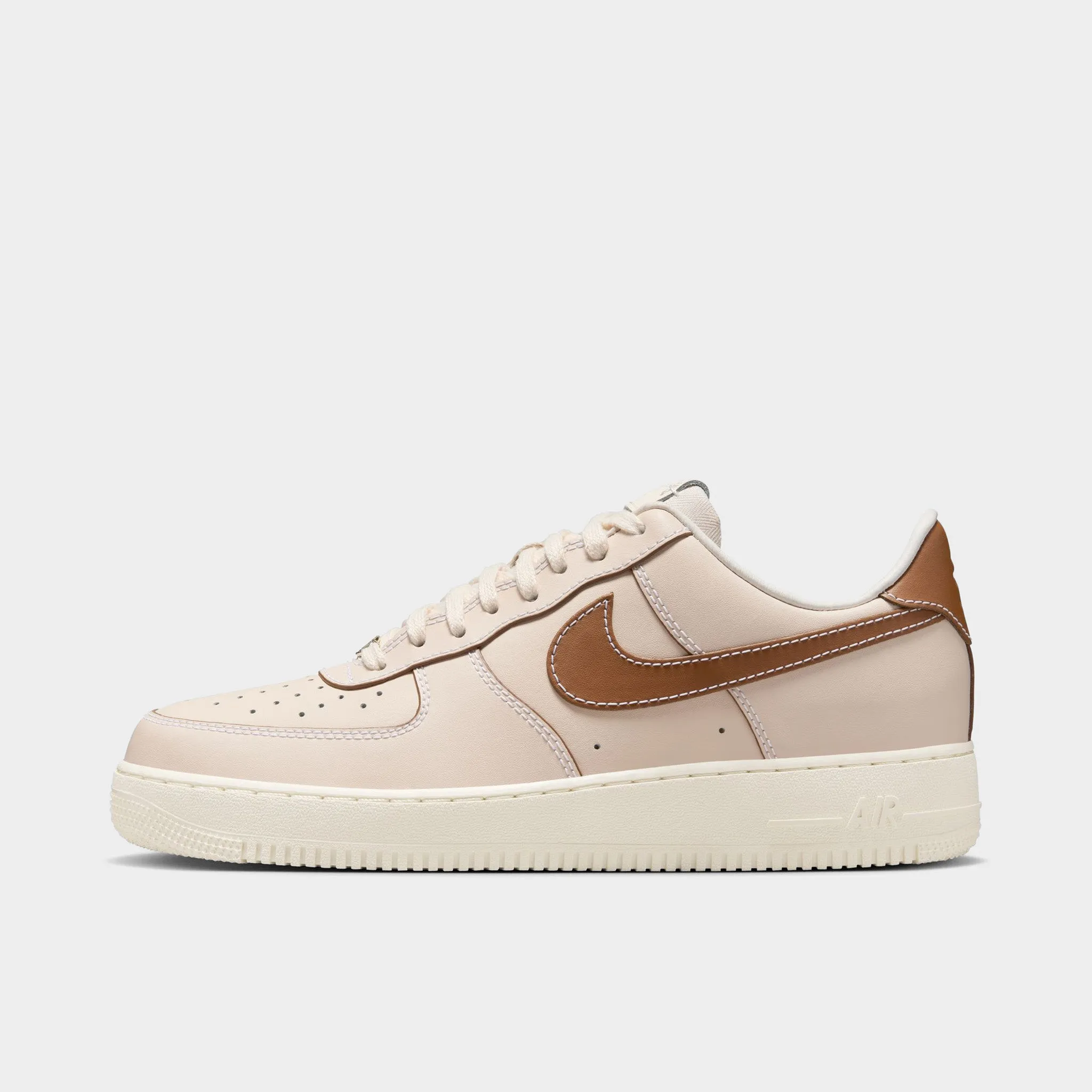 Nike Air Force 1 '07 Pearl White / Light British Tan Traction Pod Configuration