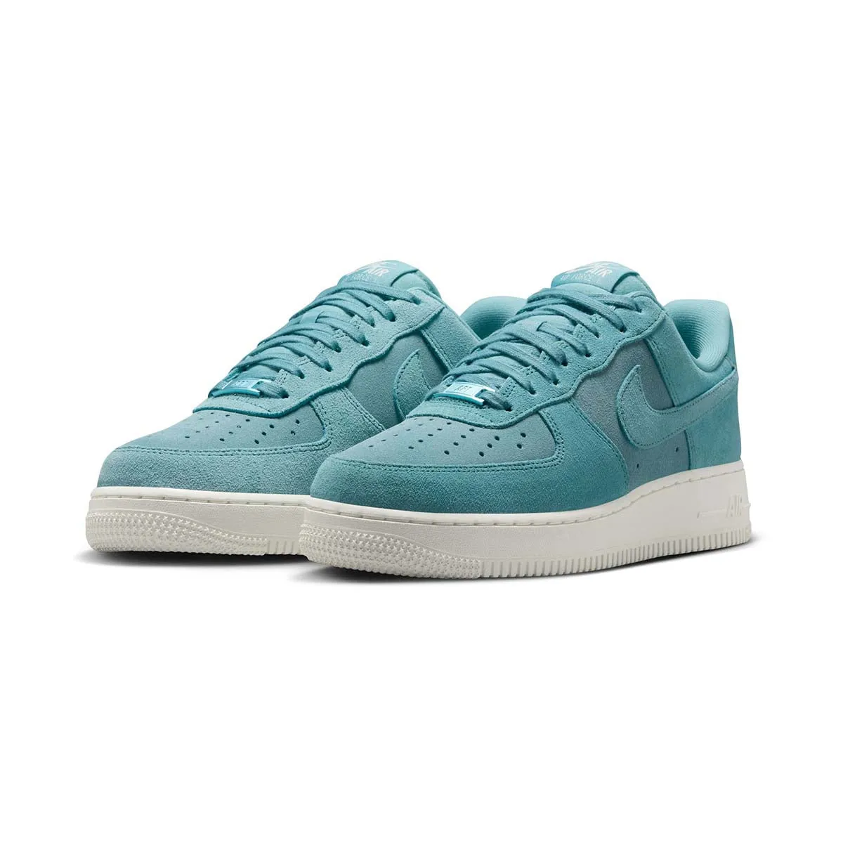 Nike Air Force 1 '07 'Teal Suede' Women's Shoes Break Time Block Stride