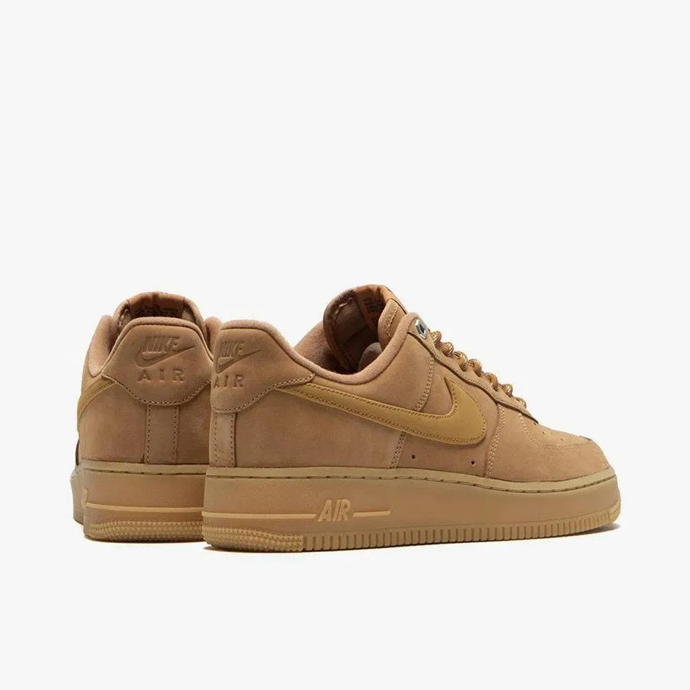 Nike Air Force 1 `07 WB Flax / Gum Light Brown - Black Dynamic Heel Cup Anti Torsion Plate