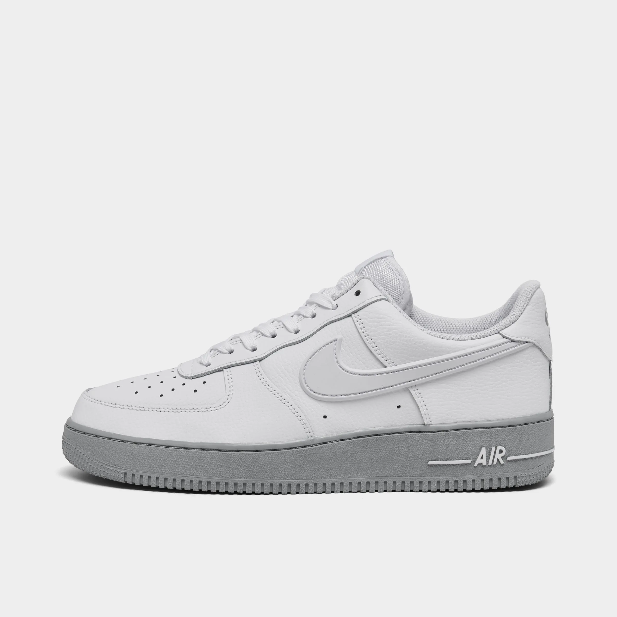 Nike Air Force 1 '07 White / Light Smoke Grey Fast Play Shoes Anatomical Arch Support