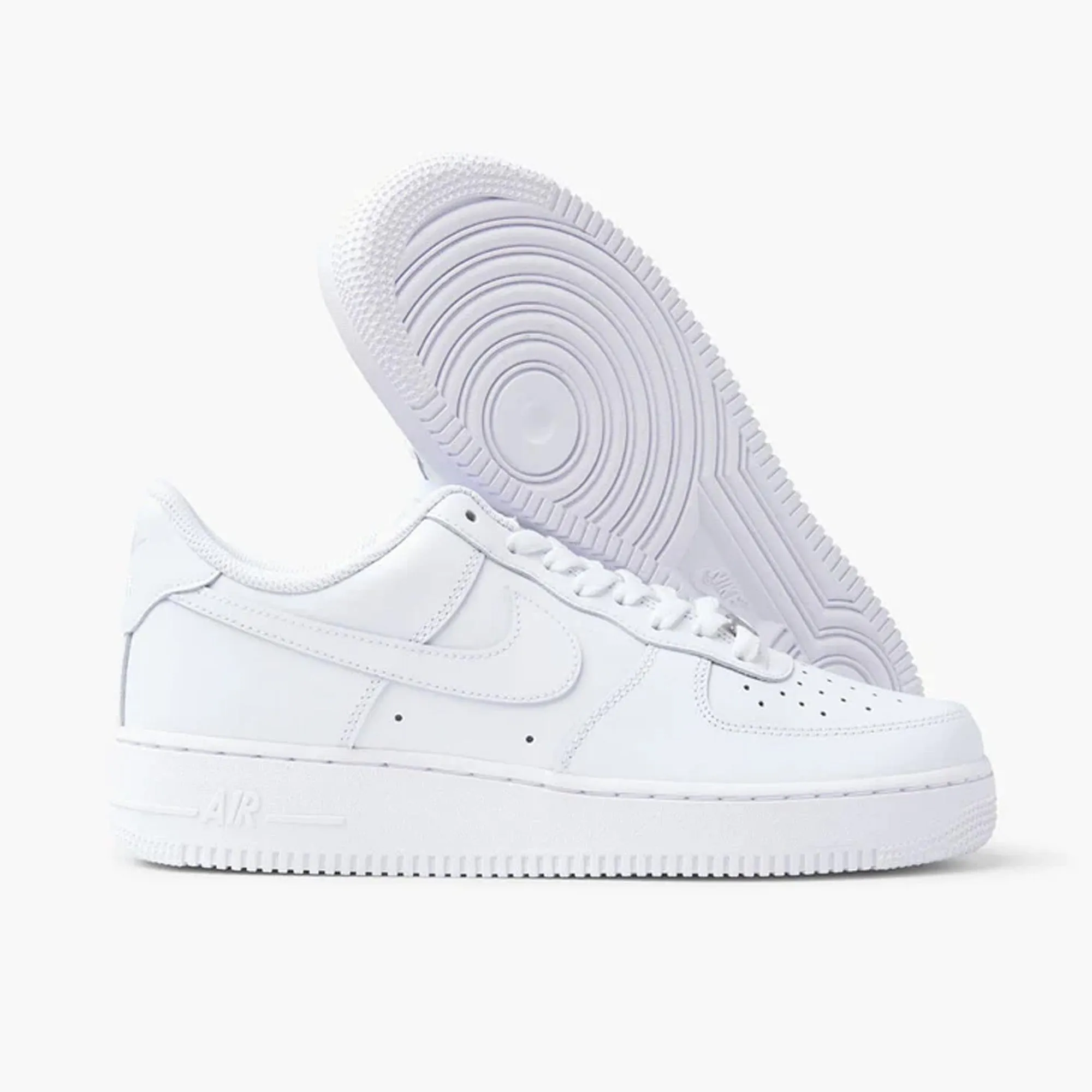Simple Comfort Fashionable Look Nike Air Force 1 '07 White / White - White