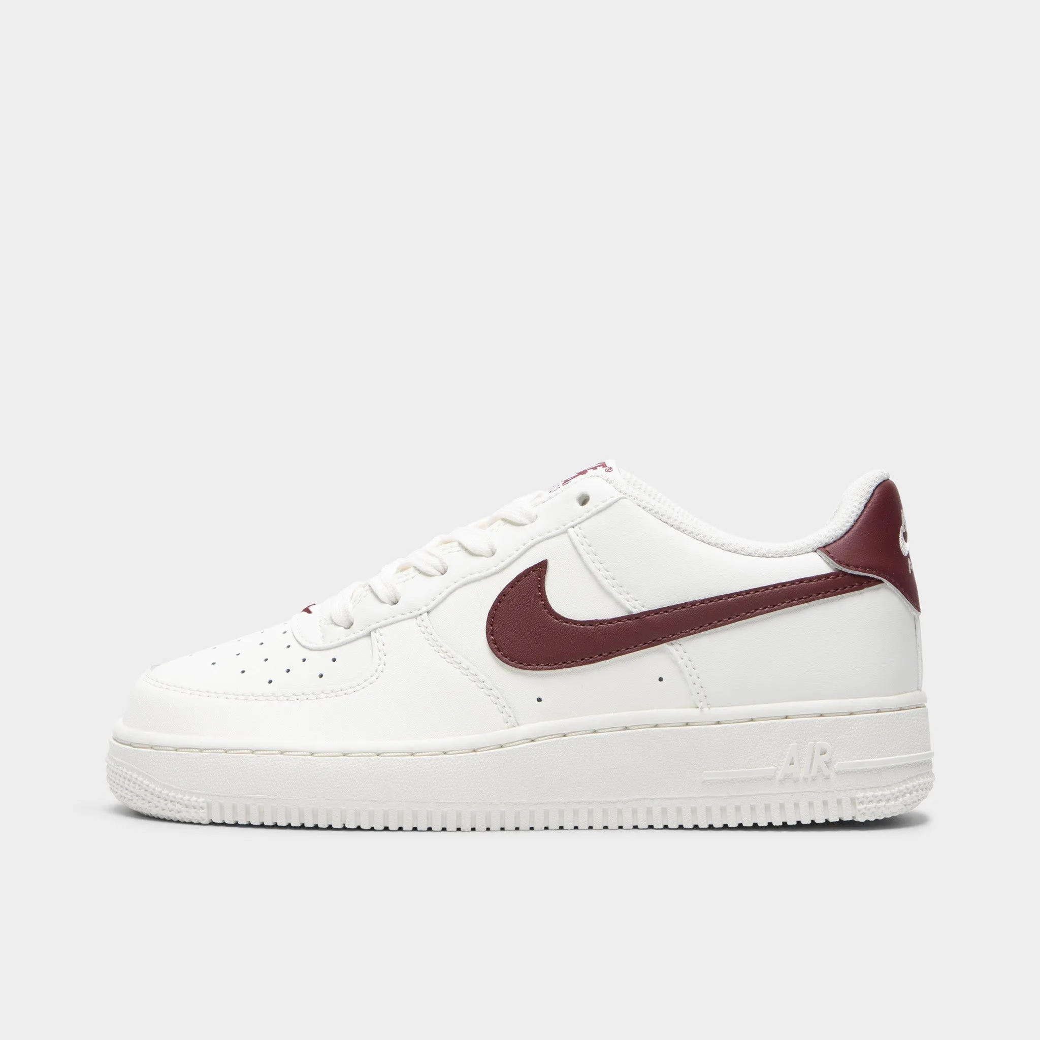 Nike Air Force 1 GS Sail / Dark Team Red Pro Court Shoes