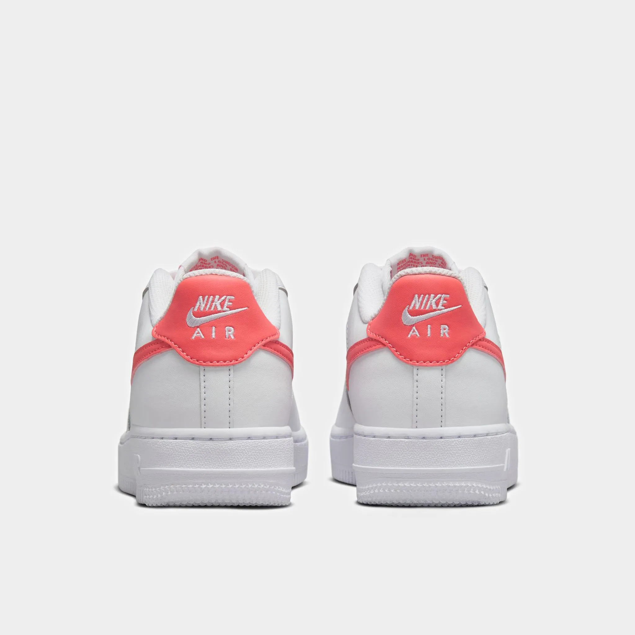 Nike Air Force 1 GS White / Magic Ember Thermal Regulating Layer Soft Inner Lining
