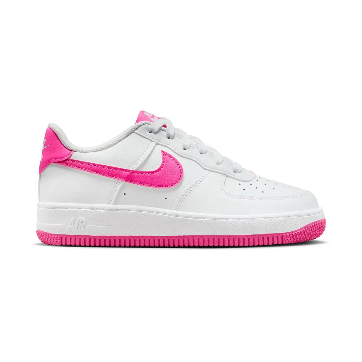 Rain Step Energy Core Nike Air Force 1 'Laser Fuchsia' Little/Big Kids' Shoes