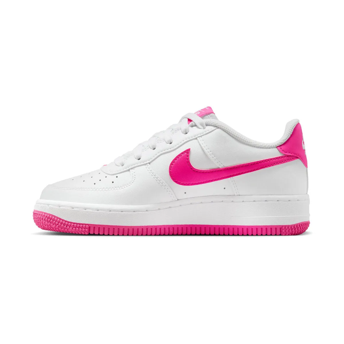 Ad Shoot Nike Air Force 1 'Laser Fuchsia' Little/Big Kids' Shoes