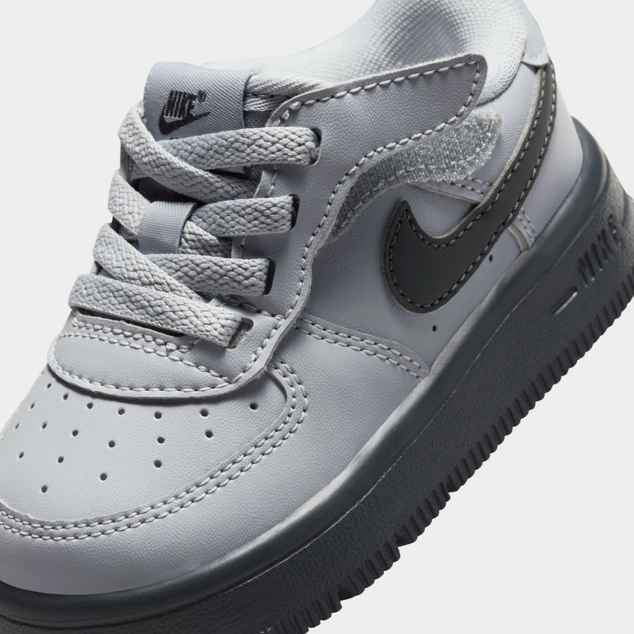 Dynamic Fit Webbing Nike Air Force 1 Low Easyon TD Wolf Grey / Dark Smoke Grey