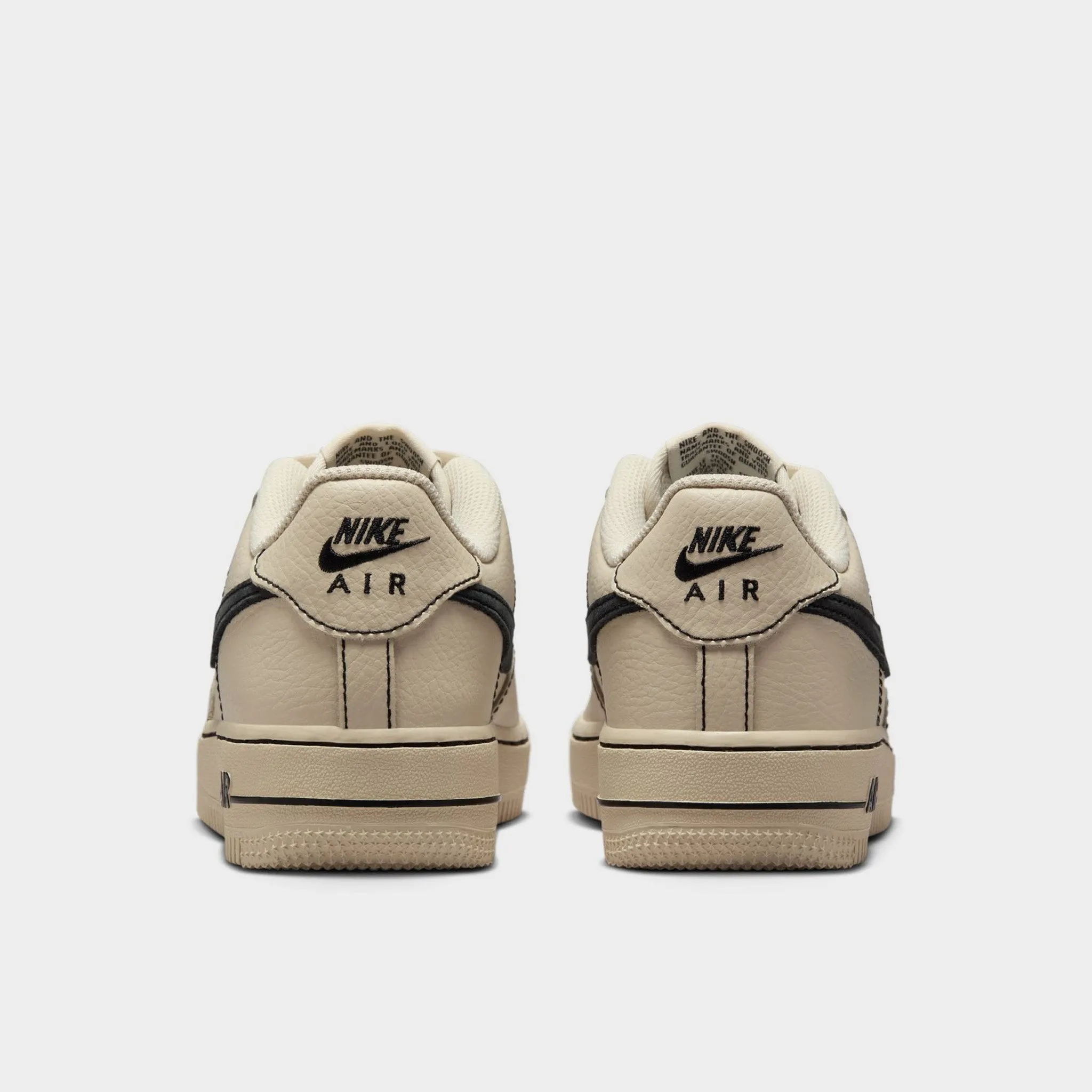 Nike Air Force 1 LV8 4 GS Light Khaki / Black Adaptive Response High Jump Fit