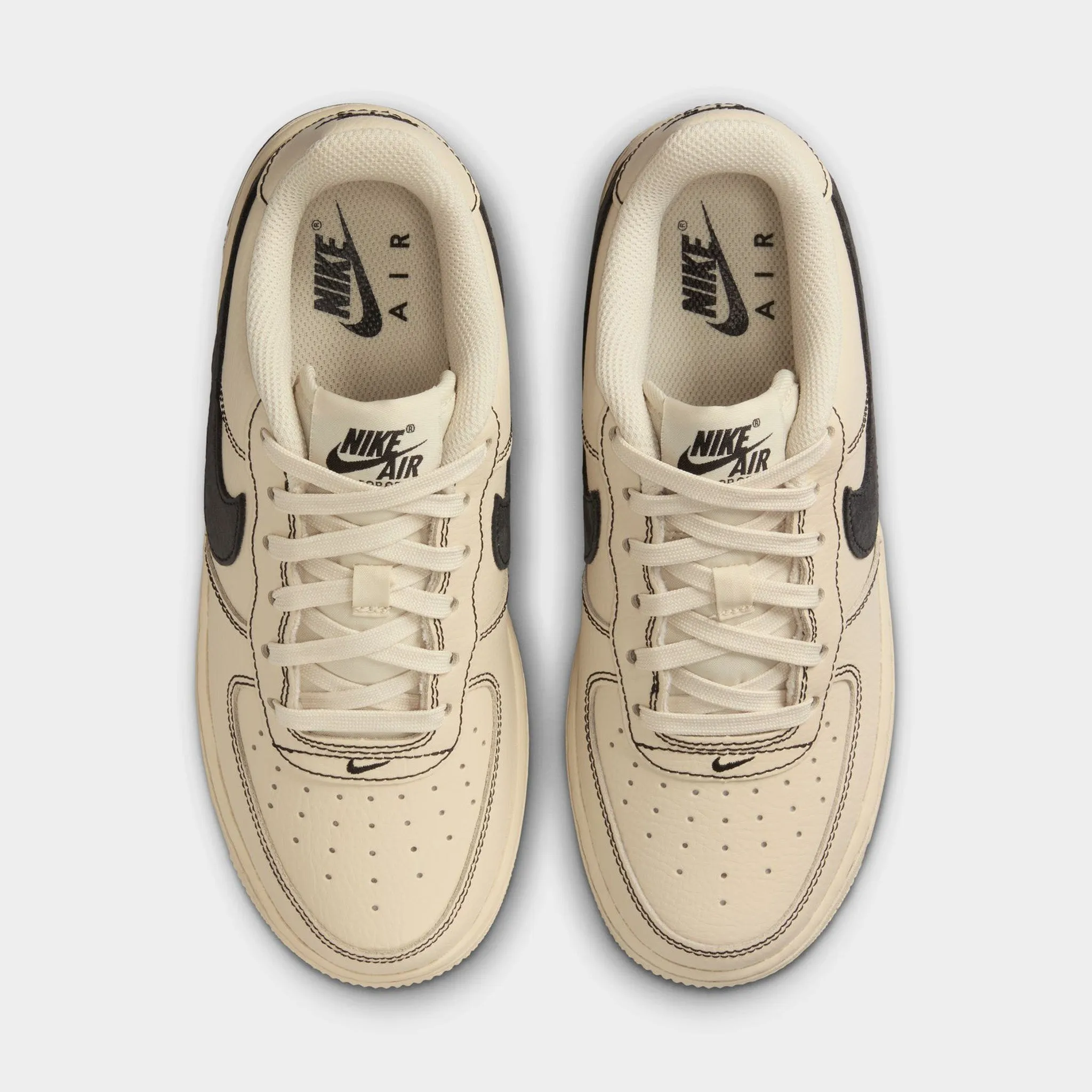 Nike Air Force 1 LV8 4 GS Light Khaki / Black Energy Rod Infusion Flex Jump