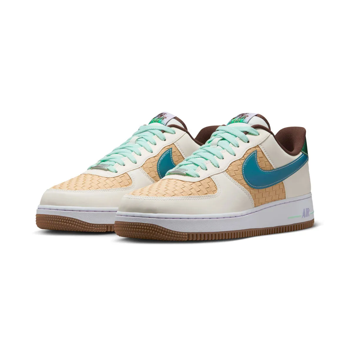 Bright Neon Nike Air Force 1 Retro 'Easter Basket' Men's Shoes