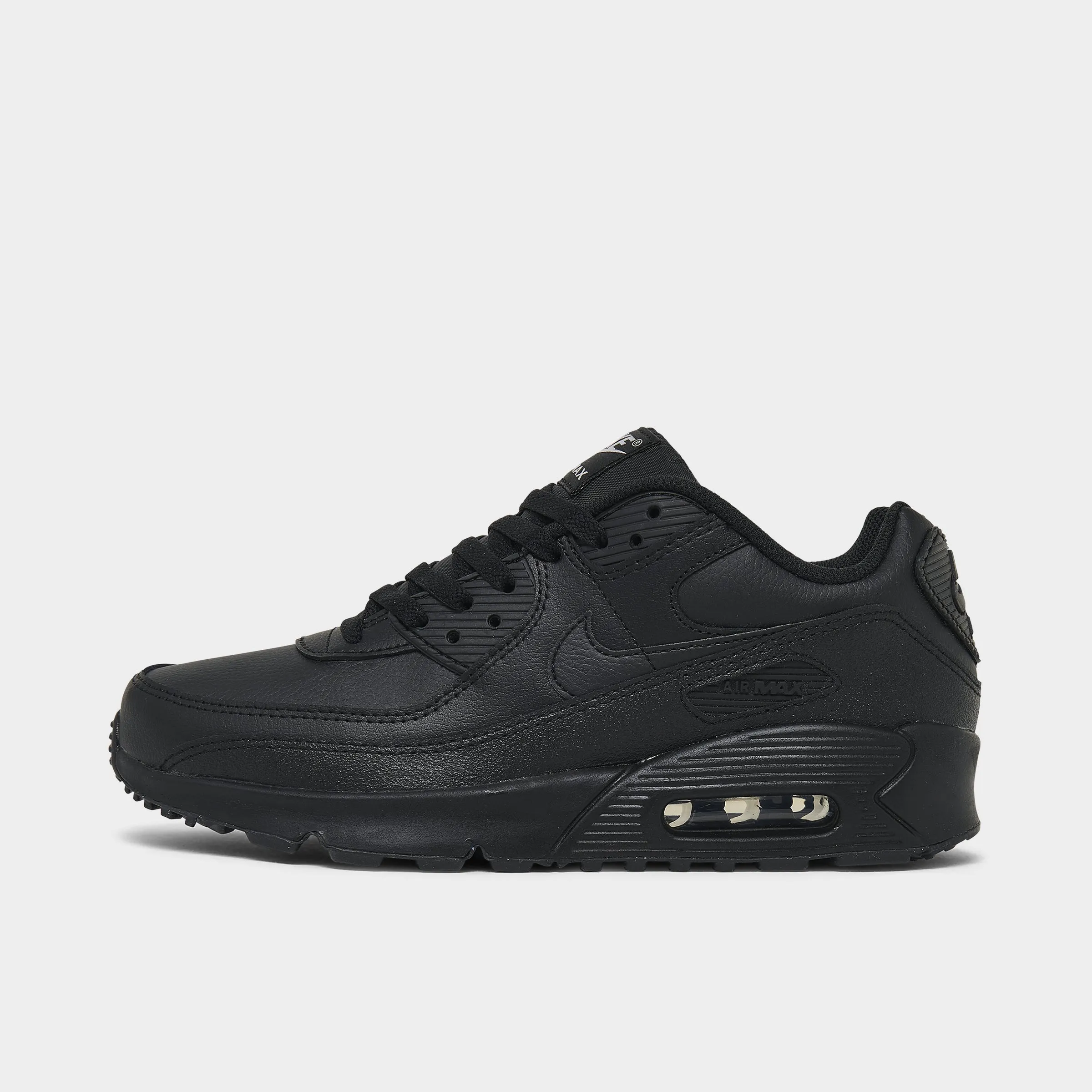 balance and coordination running shoe help Nike Air Max 90 LTR GS Black / Black - White