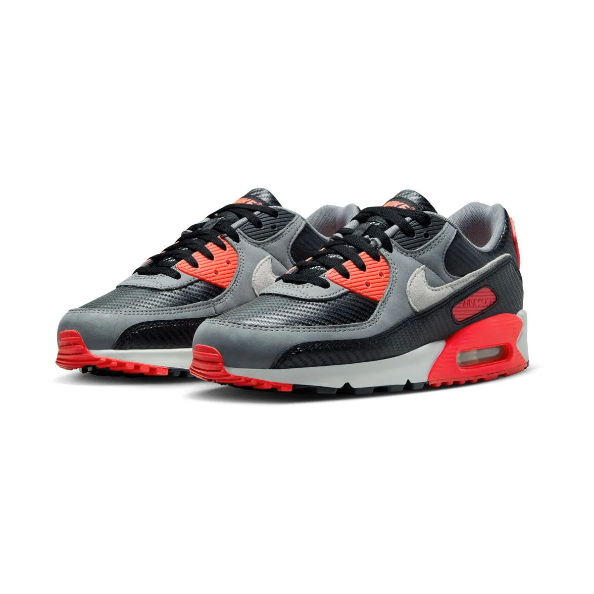 Outdoor Escape Nike Air Max 90 Premium 'Infrared Carbon Fiber' Men's Shoes