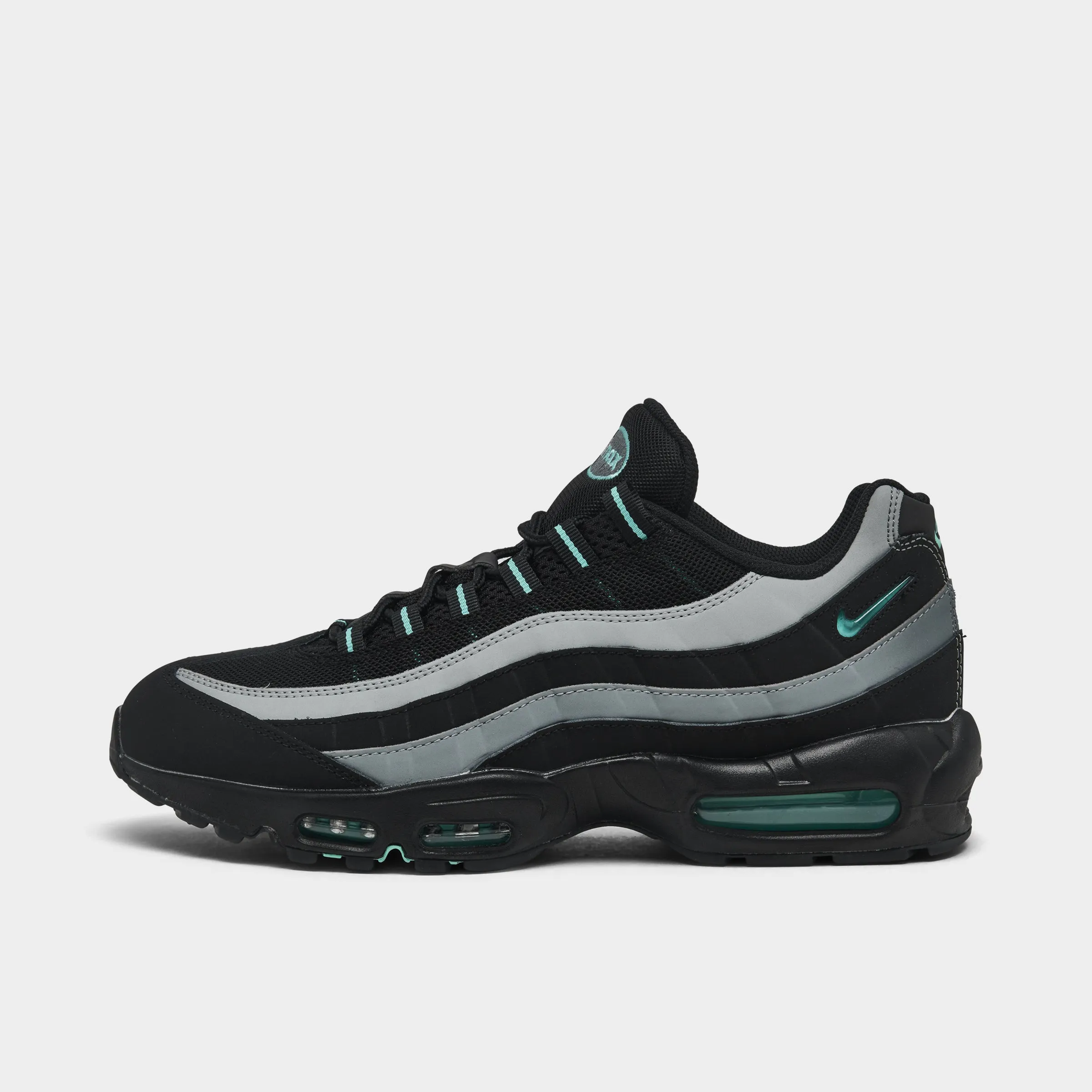 Propelium Pronation correction Nike Air Max 95 Black / Aurora Green - Cool Grey