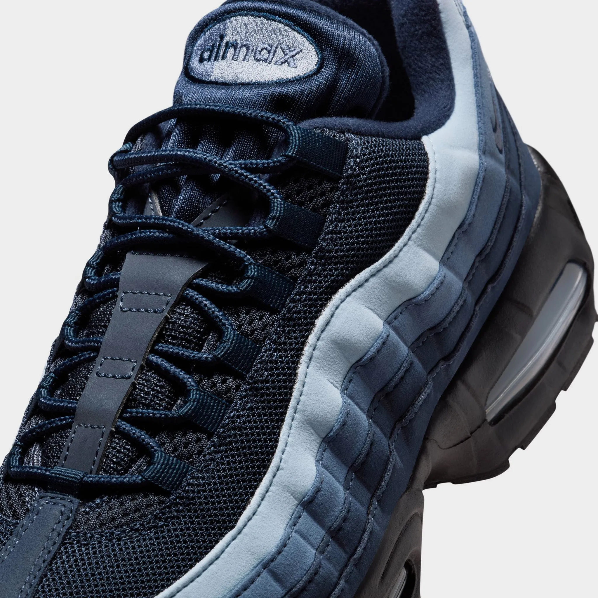 Nike Air Max 95 OG Obsidian / Celestine Blue - Diffused Blue foam running shoes