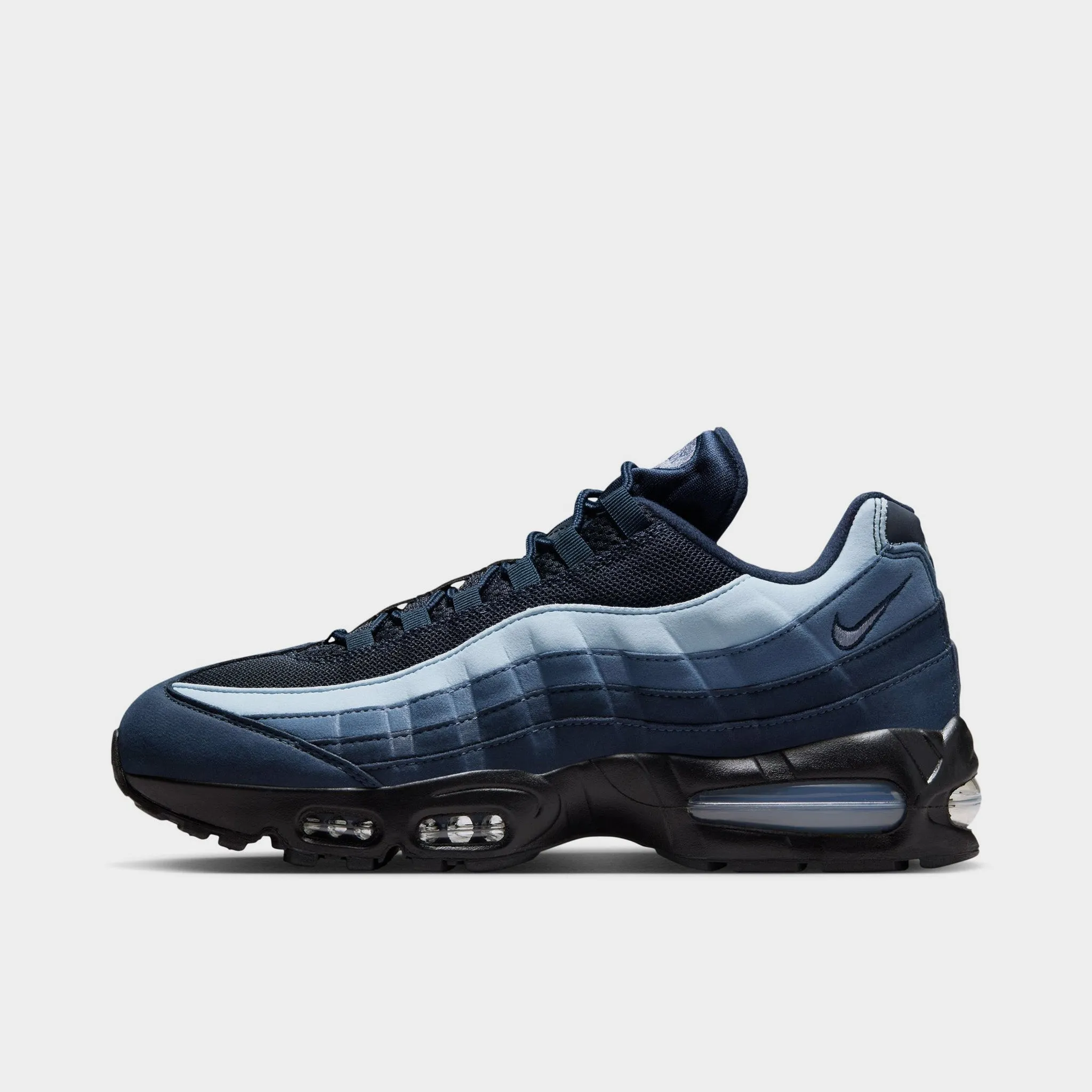 Nike Air Max 95 OG Obsidian / Celestine Blue - Diffused Blue running in the snow Body Mobility