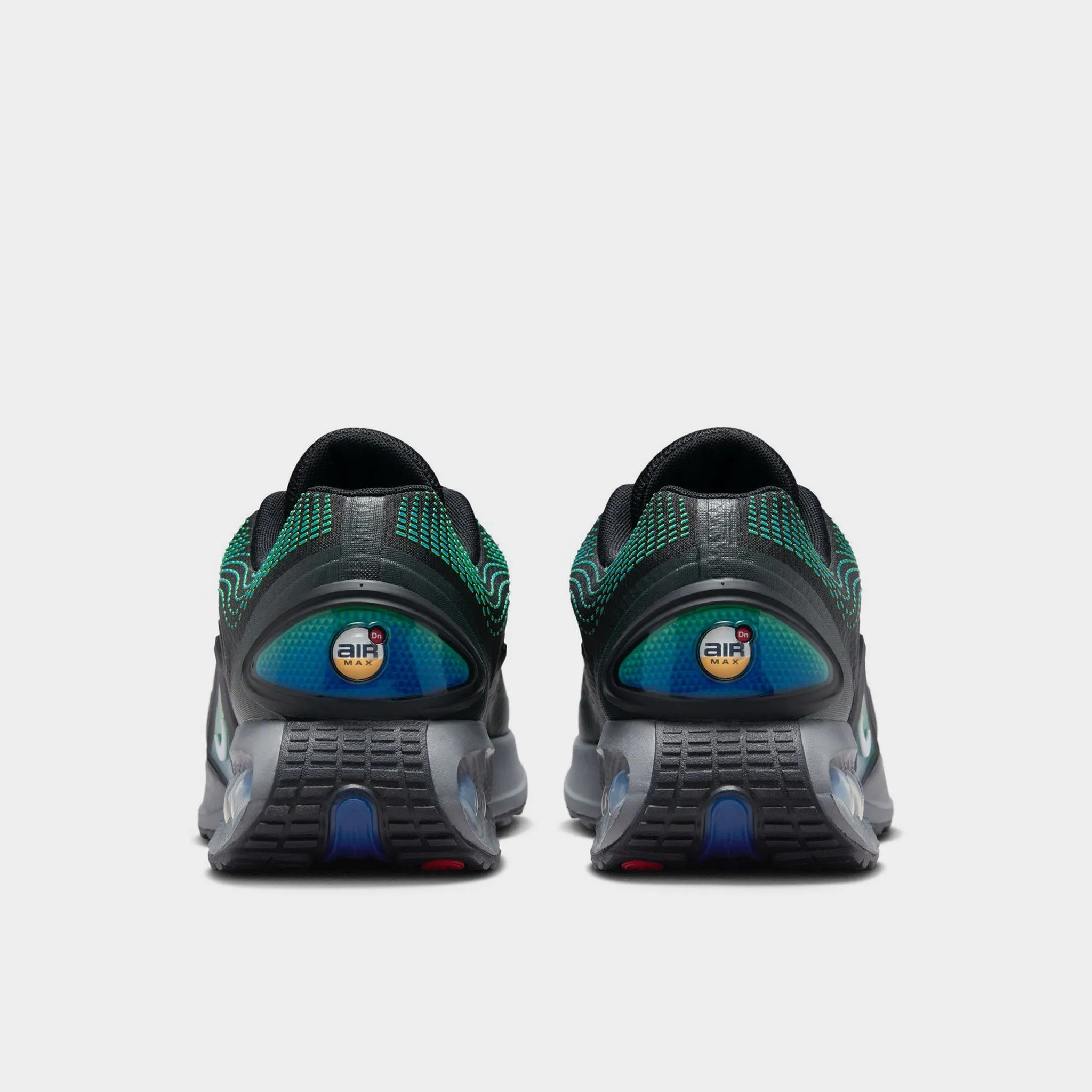 Nike Air Max DN Black / White - Hyper Cobalt Lace   Up running for competition