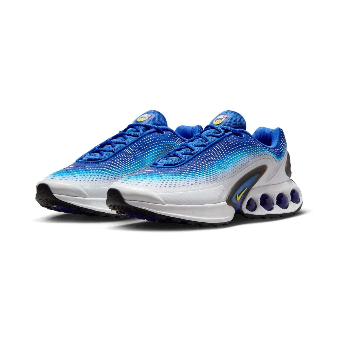Comfort toe Nike Air Max Dn SE 'Racer Vibrant Blue Yellow' Men's Shoes