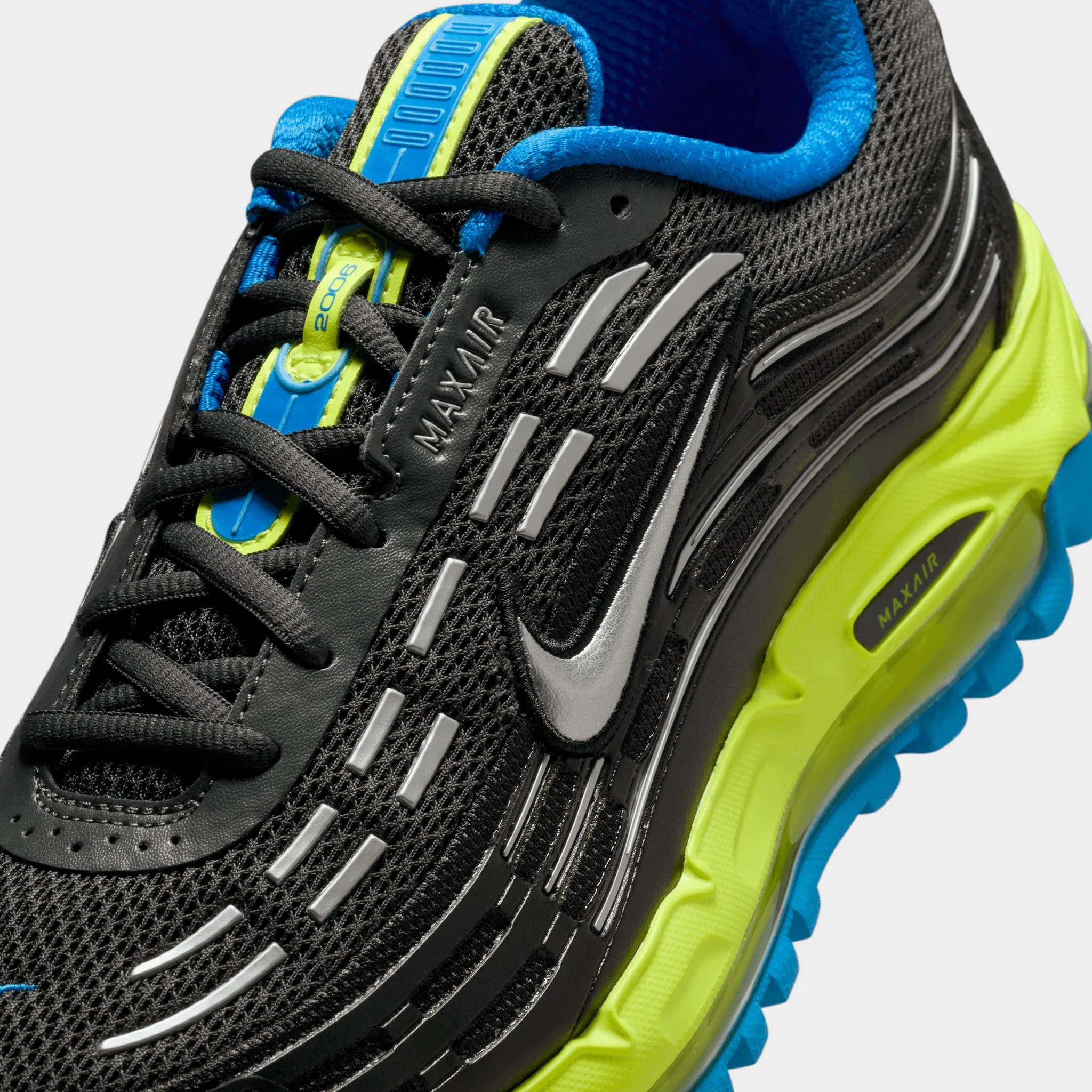 non - slip shoes Padded interior Nike Air Max TL 2.5 Black / Metallic Silver - Anthracite