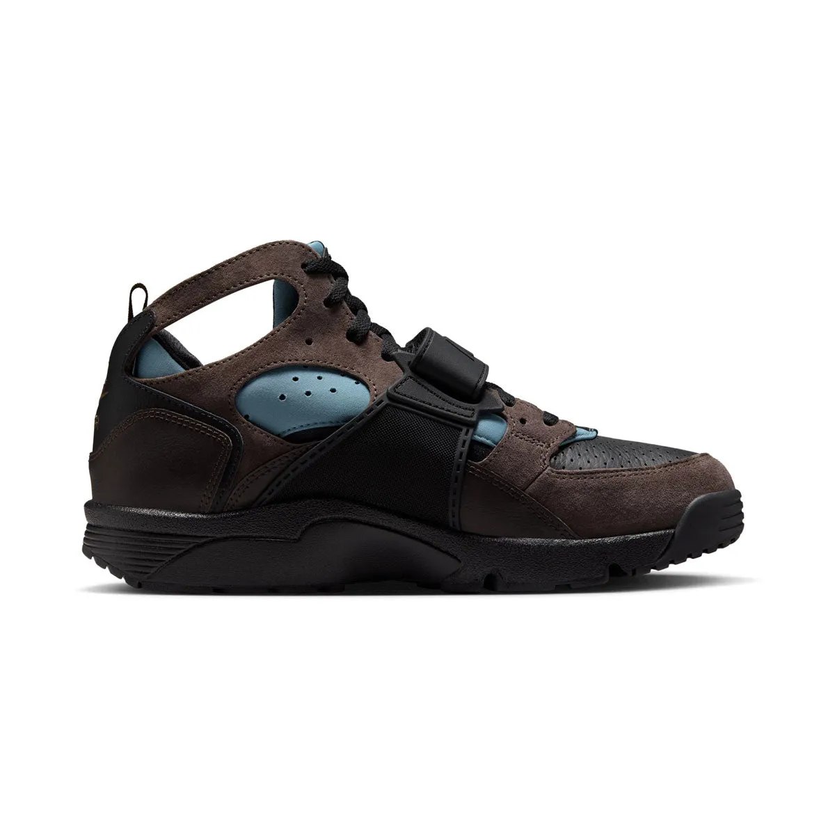 Step Tall Nike Air Trainer Huarache 'Baroque Brown Black' Men's Shoes