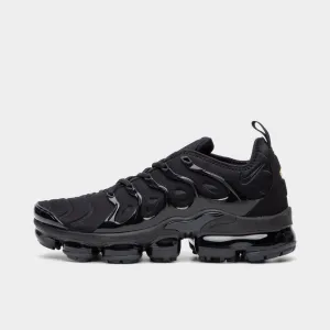 running for cardiovascular health Nike Air Vapormax Plus Black / Black - Dark Grey