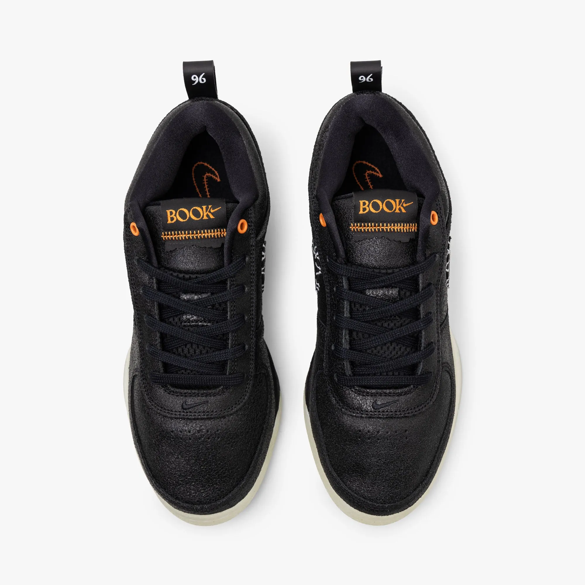 Sleek Option Bonded Seamless Nike Book 1 Black / Black - White - Clay Orange