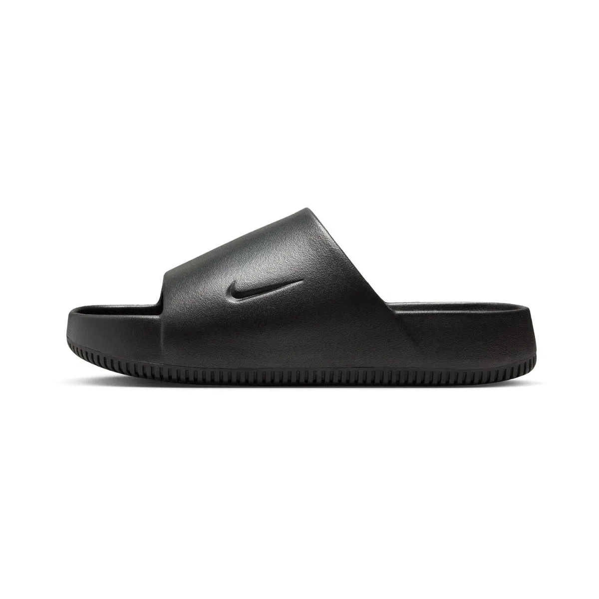 Nike Calm 'Black' Men's Slides Day-to-Day Comfort suede upper