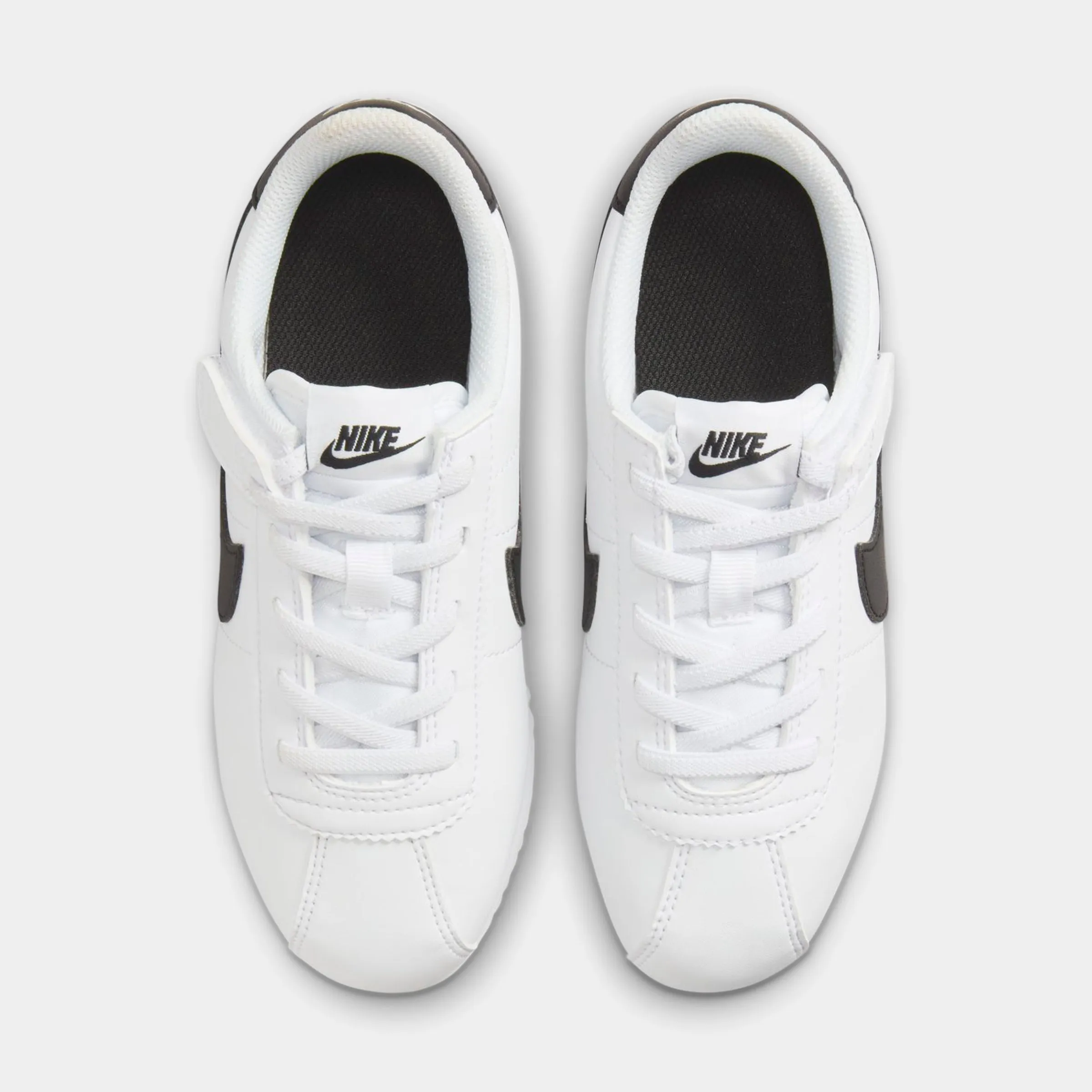 Nike Cortez Easyon PS White / Black Secure Closure