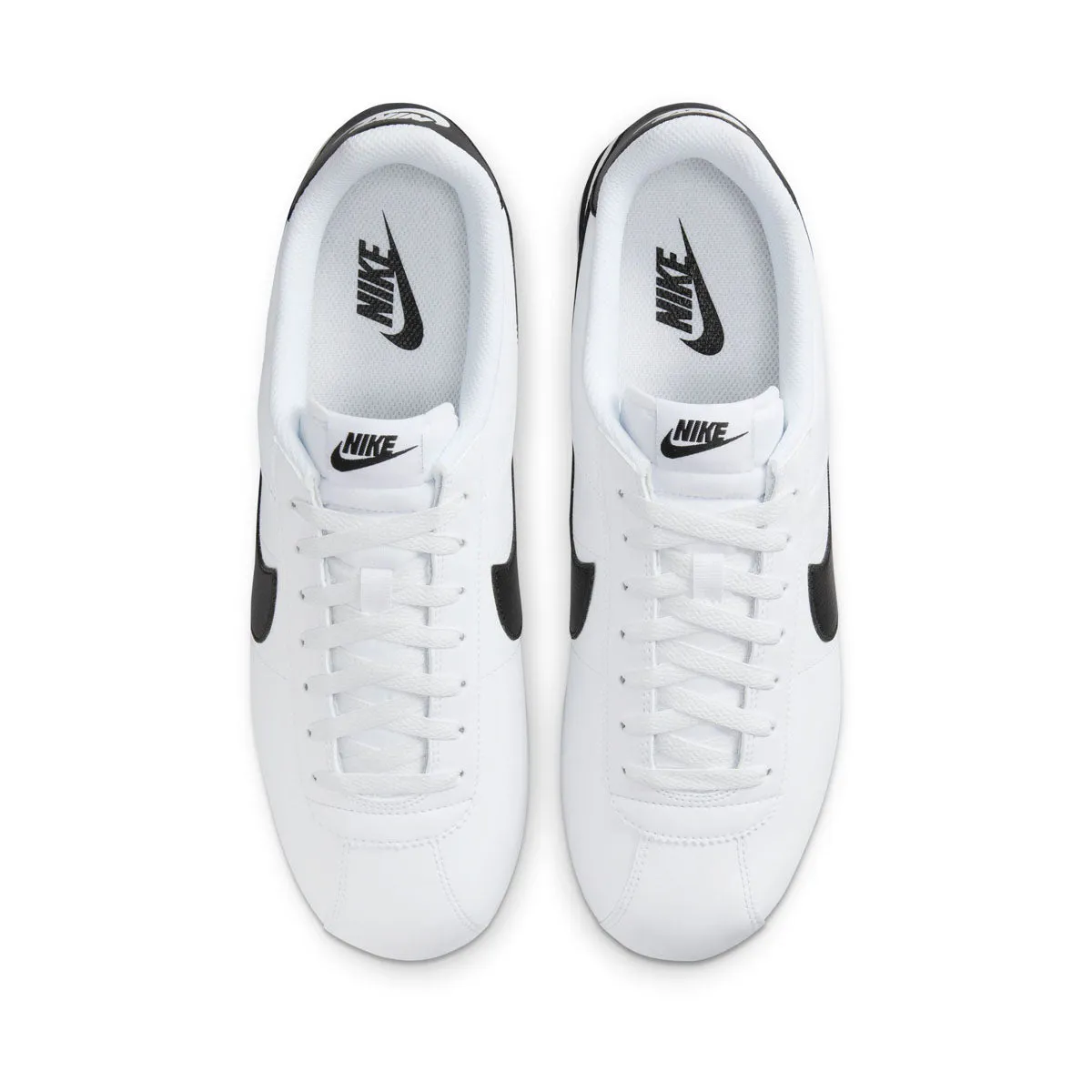 Nike Cortez 'White Black' Leather Men's Shoes Denim Cool Mix Hue